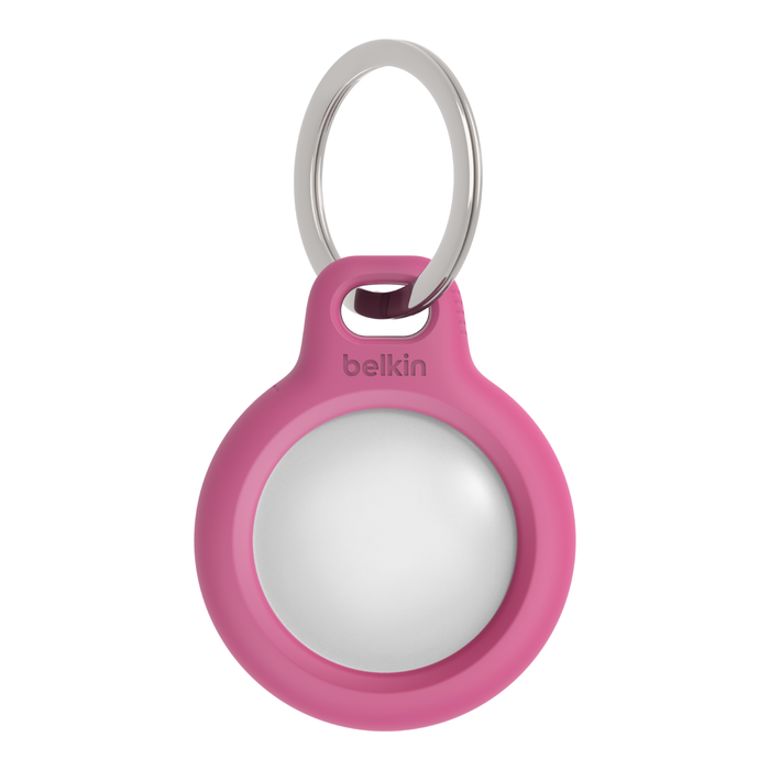 Belkin Secure Holder with Key Ring for AirTag - Pink F8W973BTPNK