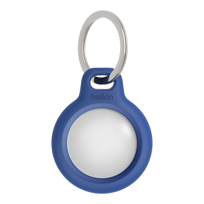 Belkin Secure Holder with Key Ring for AirTag - Blue F8W973BTBLU