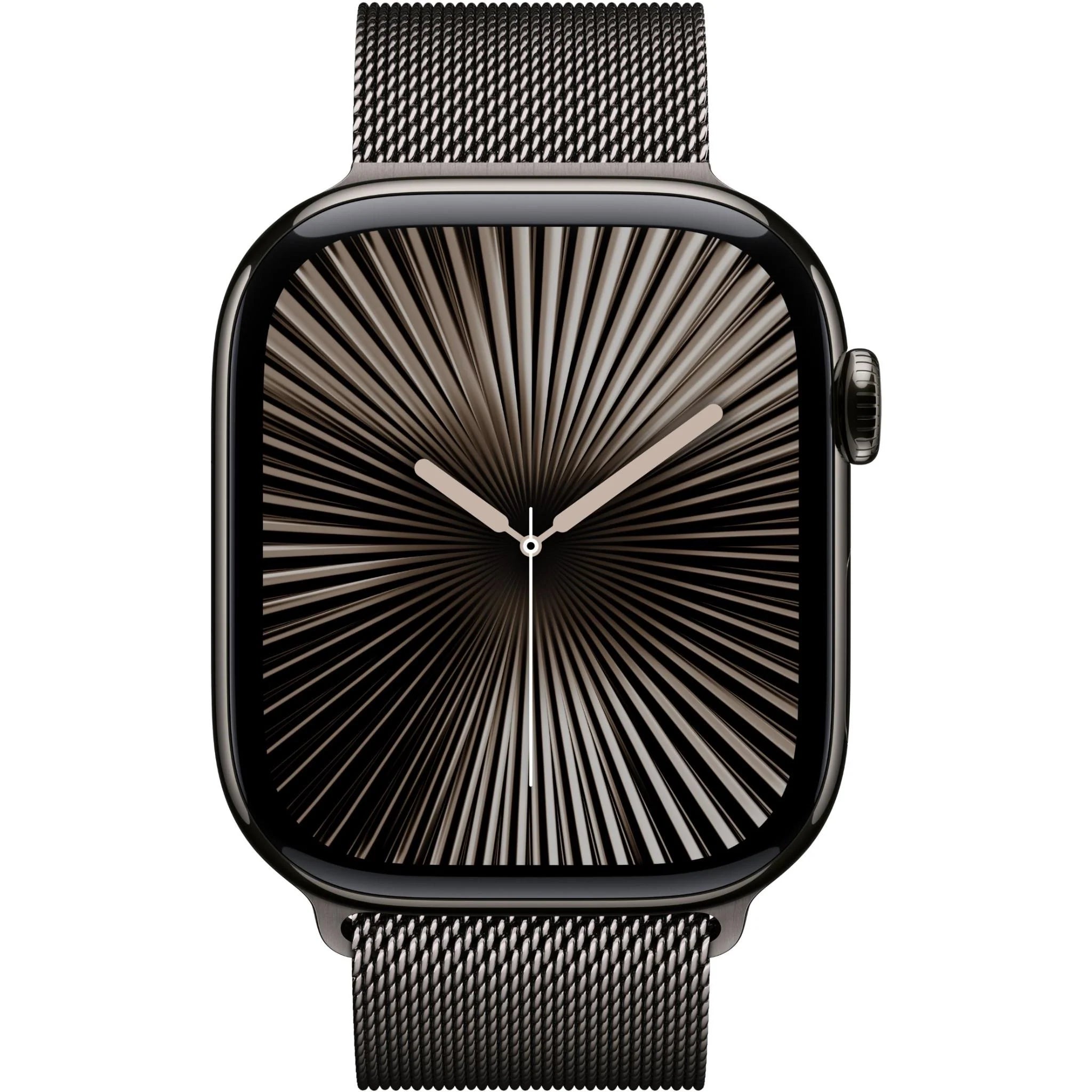 Watch Series 10 GPS + Cellular 46mm Slate Titanium Case with Slate Milanese Loop - S/M