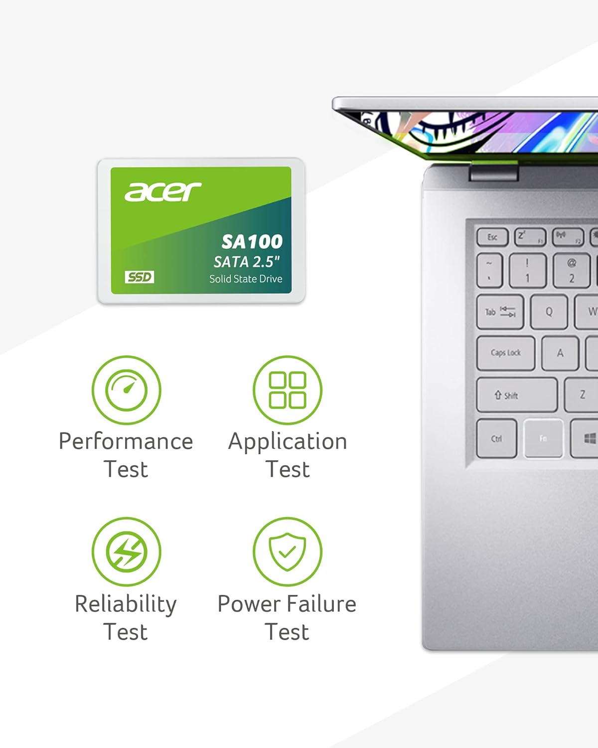 Acer SA100 240GB 2.5" SATA III ISSD - BL.9BWWA.102