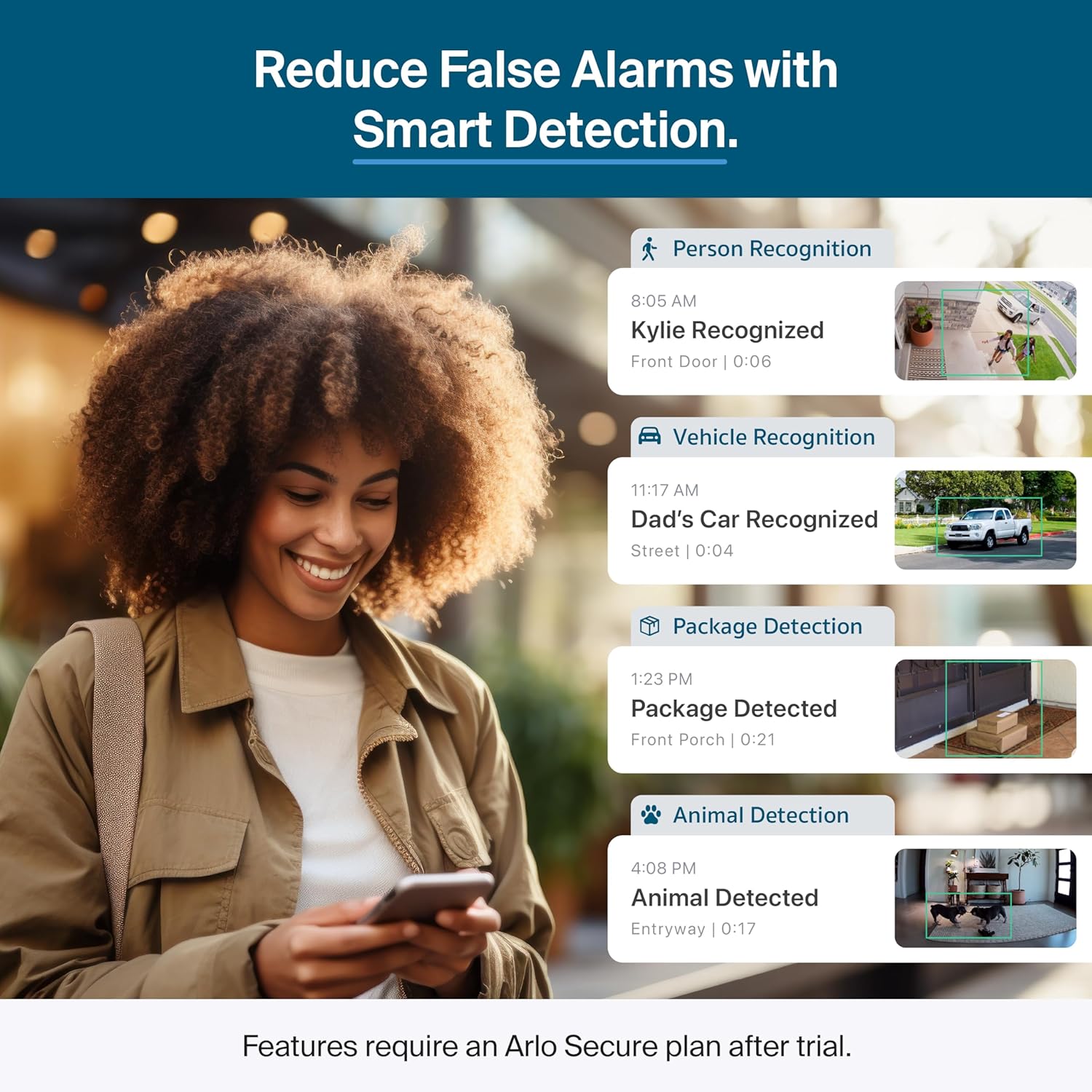 Arlo Pro Security Camera 2K (6th Gen – 2025 Release) 4 Camera Pack