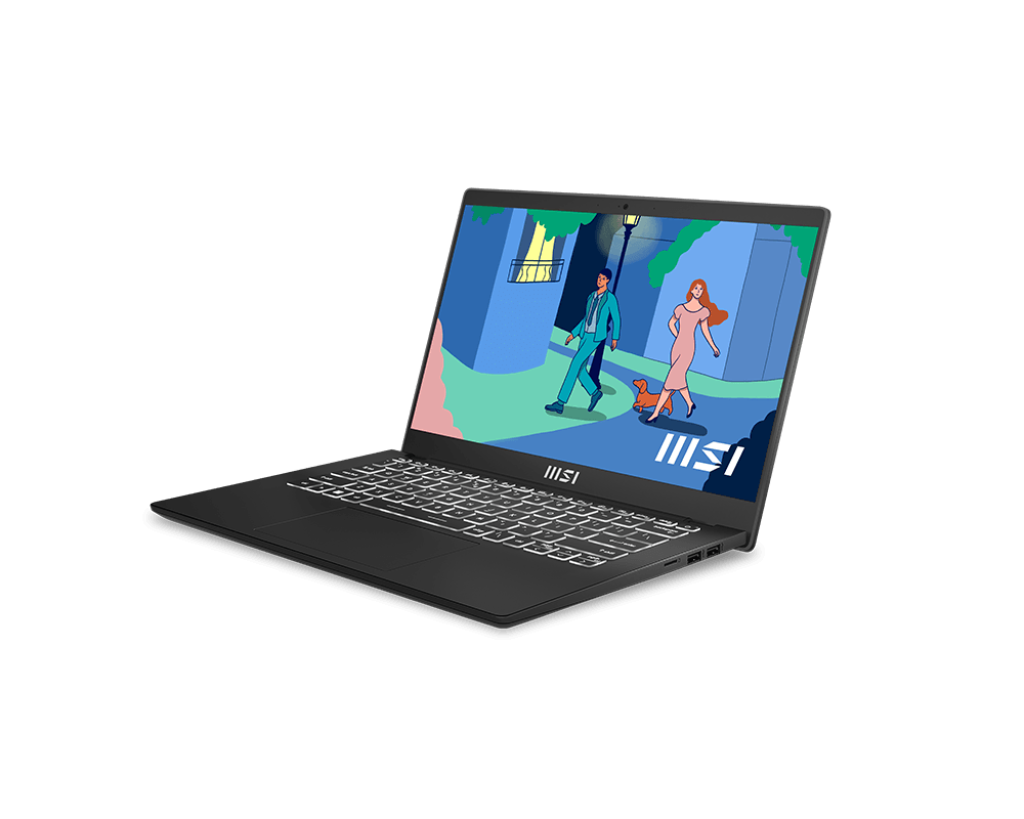 MSI MODERN 14 C12MO-1030AU, 14" FHD Intel i5 16GB RAM 512GB SSD Black 1 Year Warranty