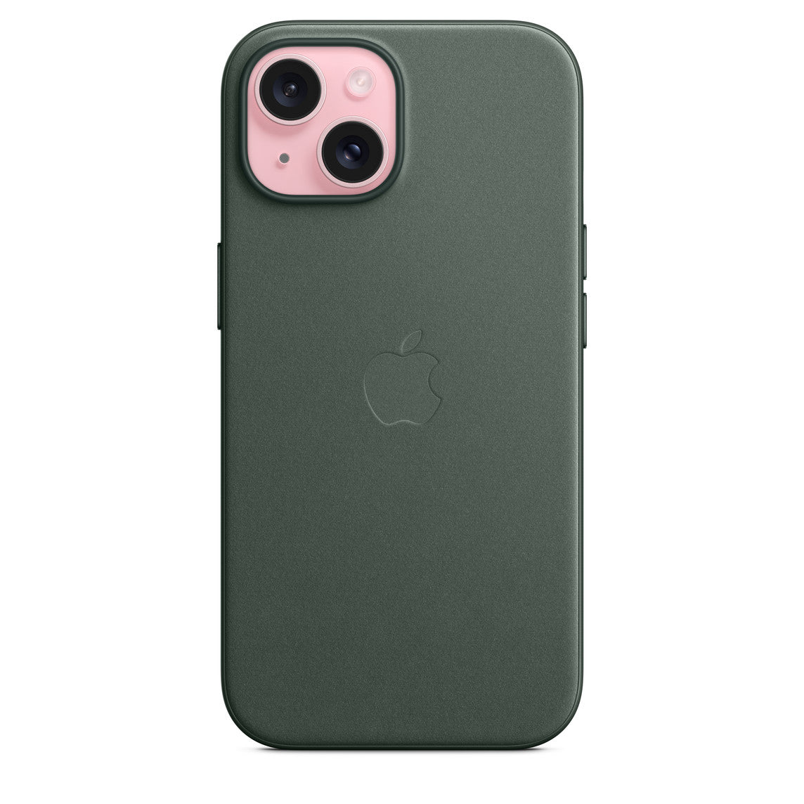 iPhone 15 FineWoven Case with MagSafe - Evergreen