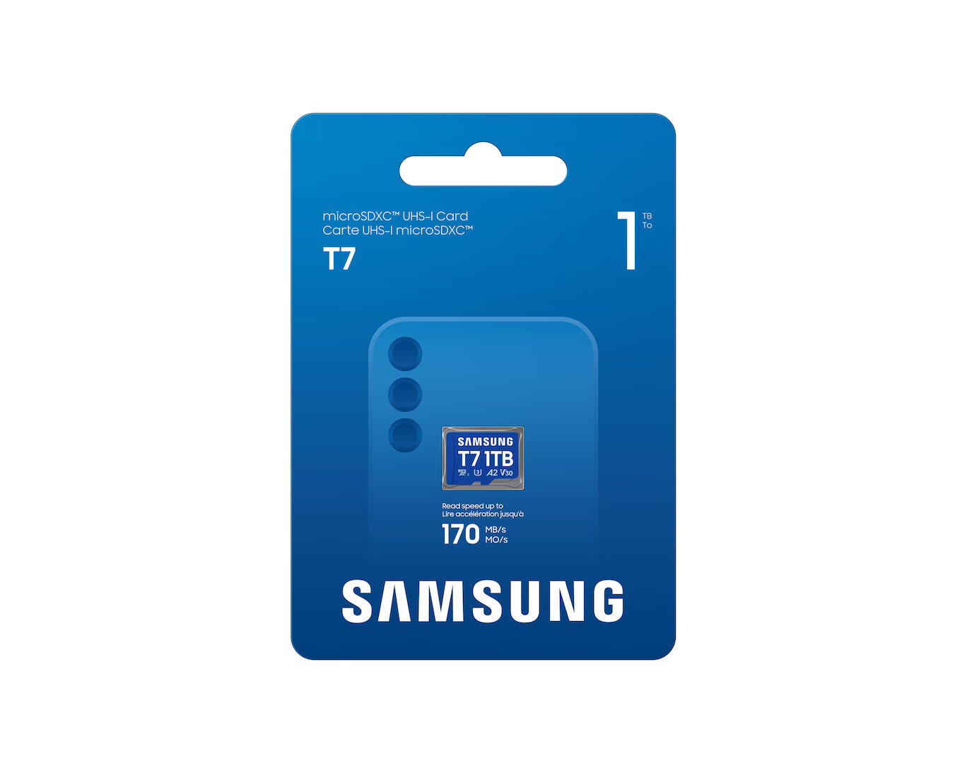 Samsung T7 microSD Card microSDXC™ UHS-I 1 TB
