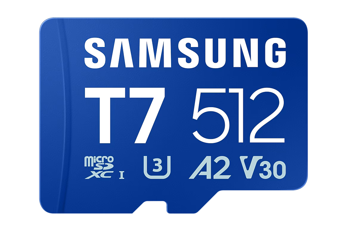Samsung T7 microSD Card microSDXC™ UHS-I 512 GB