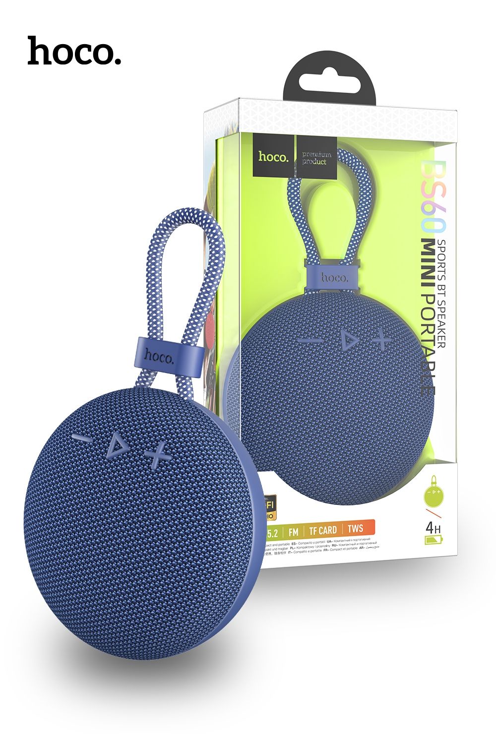 Hoco BS60 Exploring Sports Bluetooth Speaker - NAVY