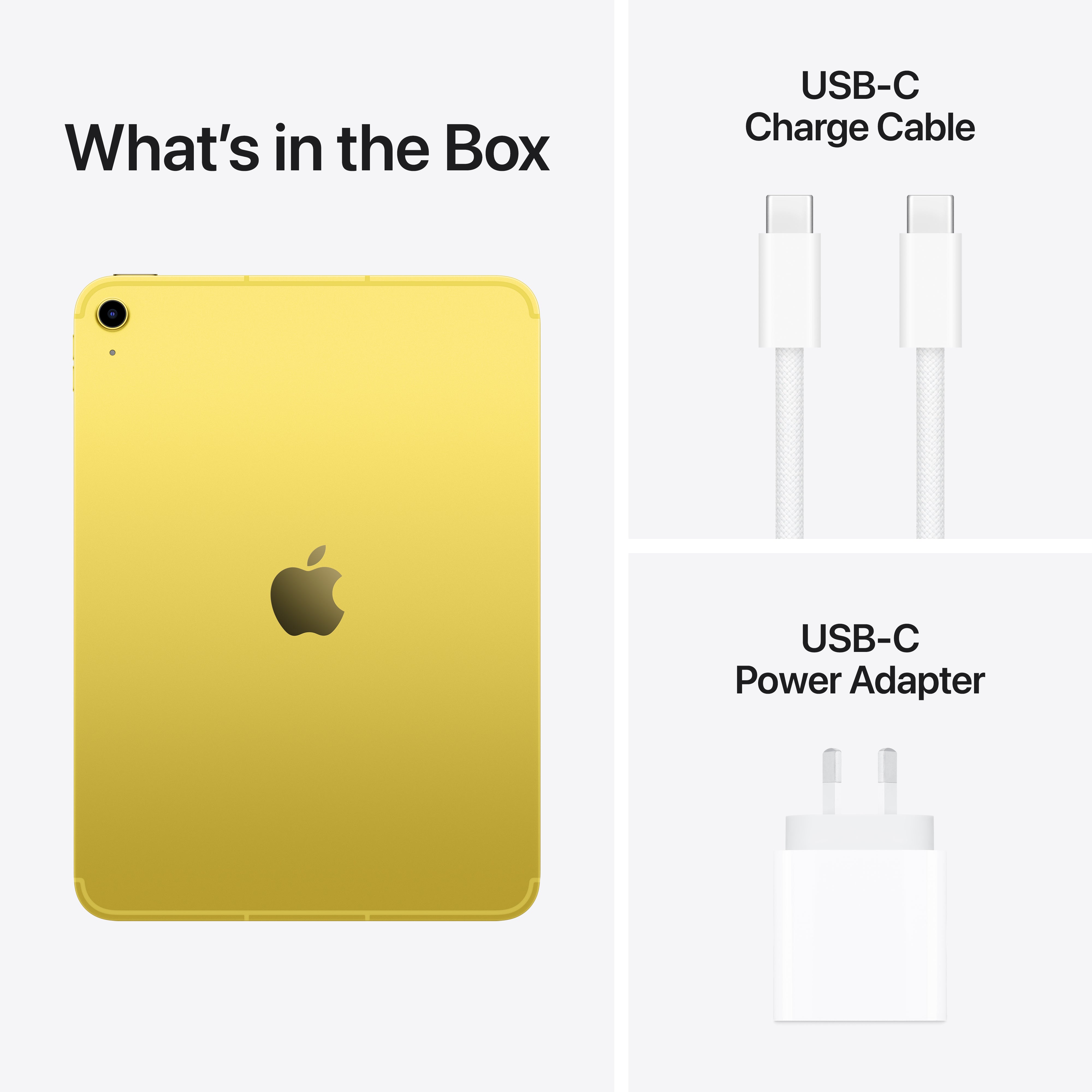 iPad 11in (A16 - 11th Gen) Wi-Fi + Cellular 512GB - Yellow - IPAD11IITS