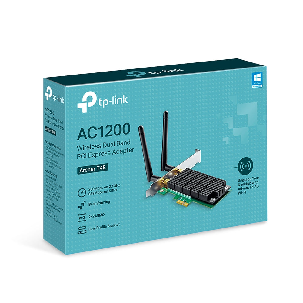 TP-Link AC1200 Wireless Dual Band PCI Express Adapter Archer T4E