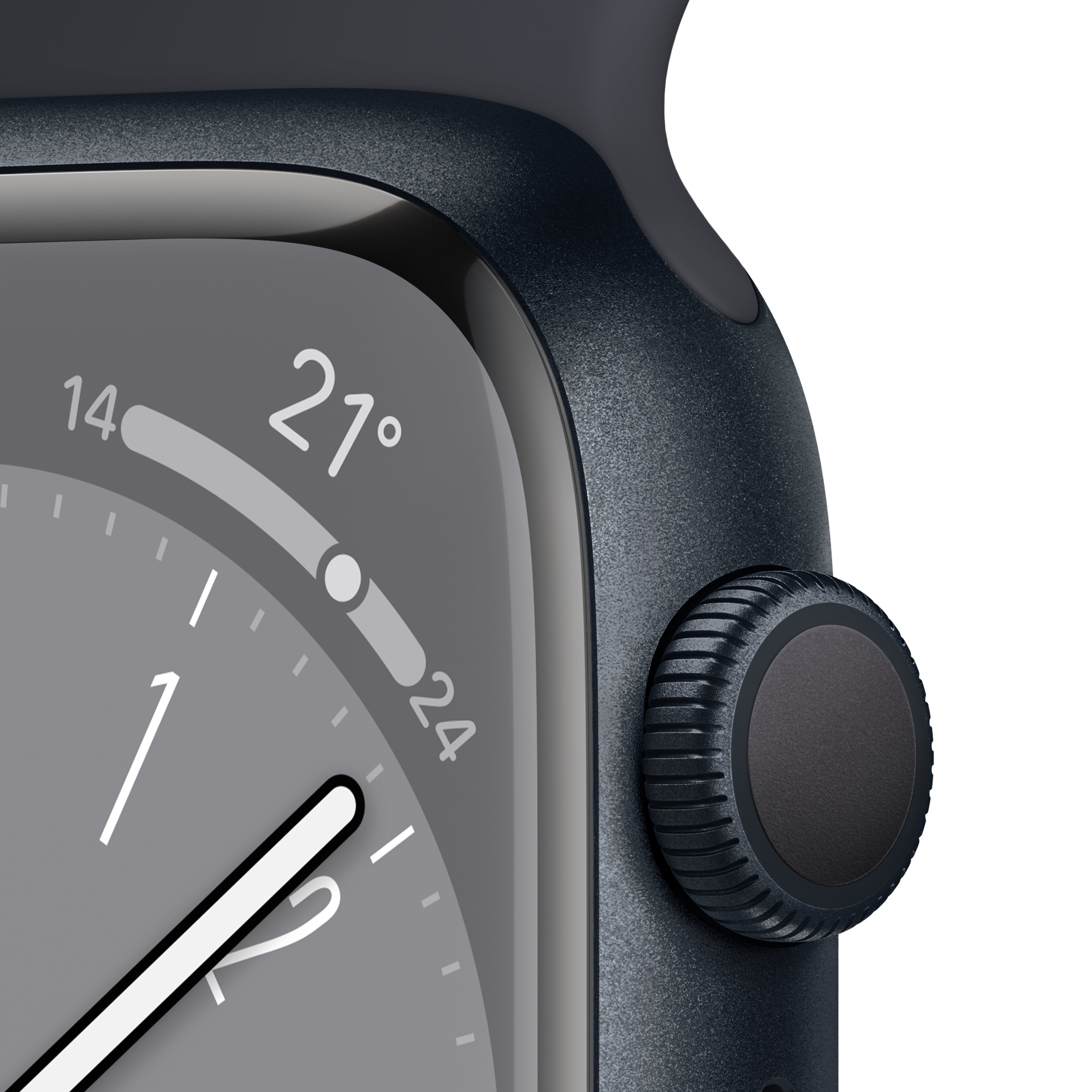 Apple Watch Series 8 GPS - 41mm Midnight Aluminium Case with Midnight Sport Band