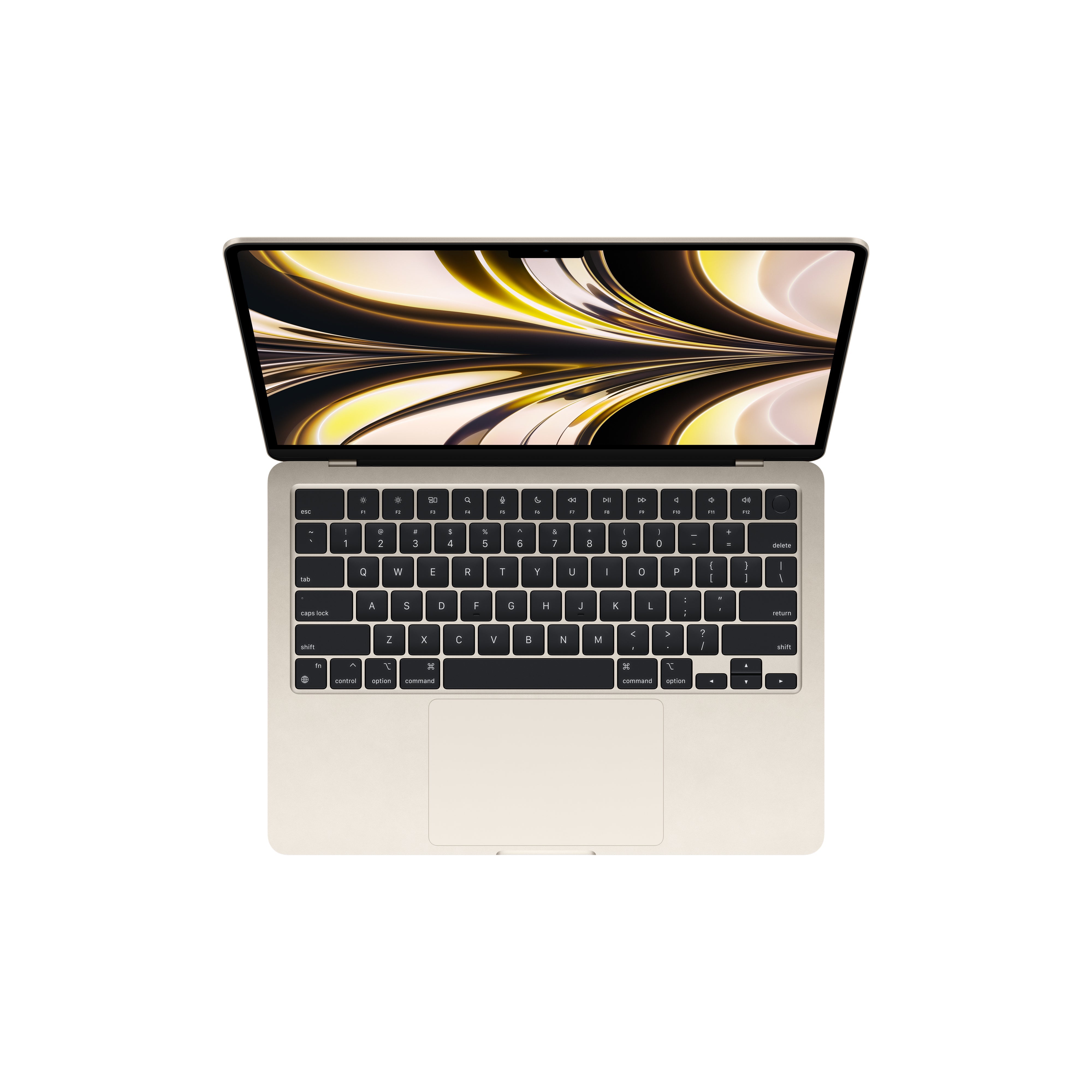 MacBook Air M2 chip with 8C CPU & 8C GPU 8GB 256GB SSD Starlight MLY13X-67W