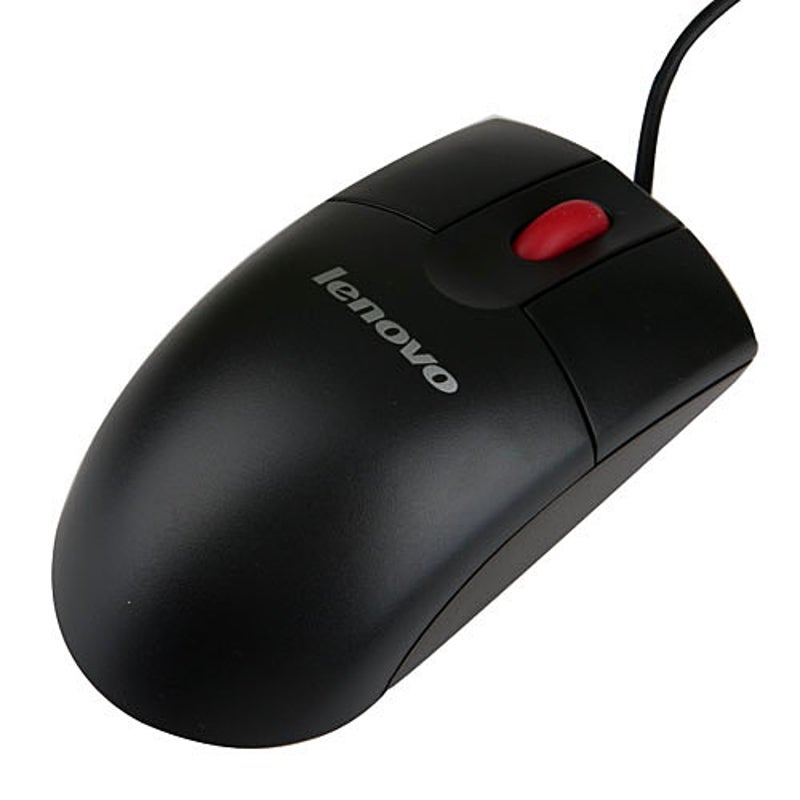 Lenovo ThinkPlus - USB Optical Mouse - Stealth Black