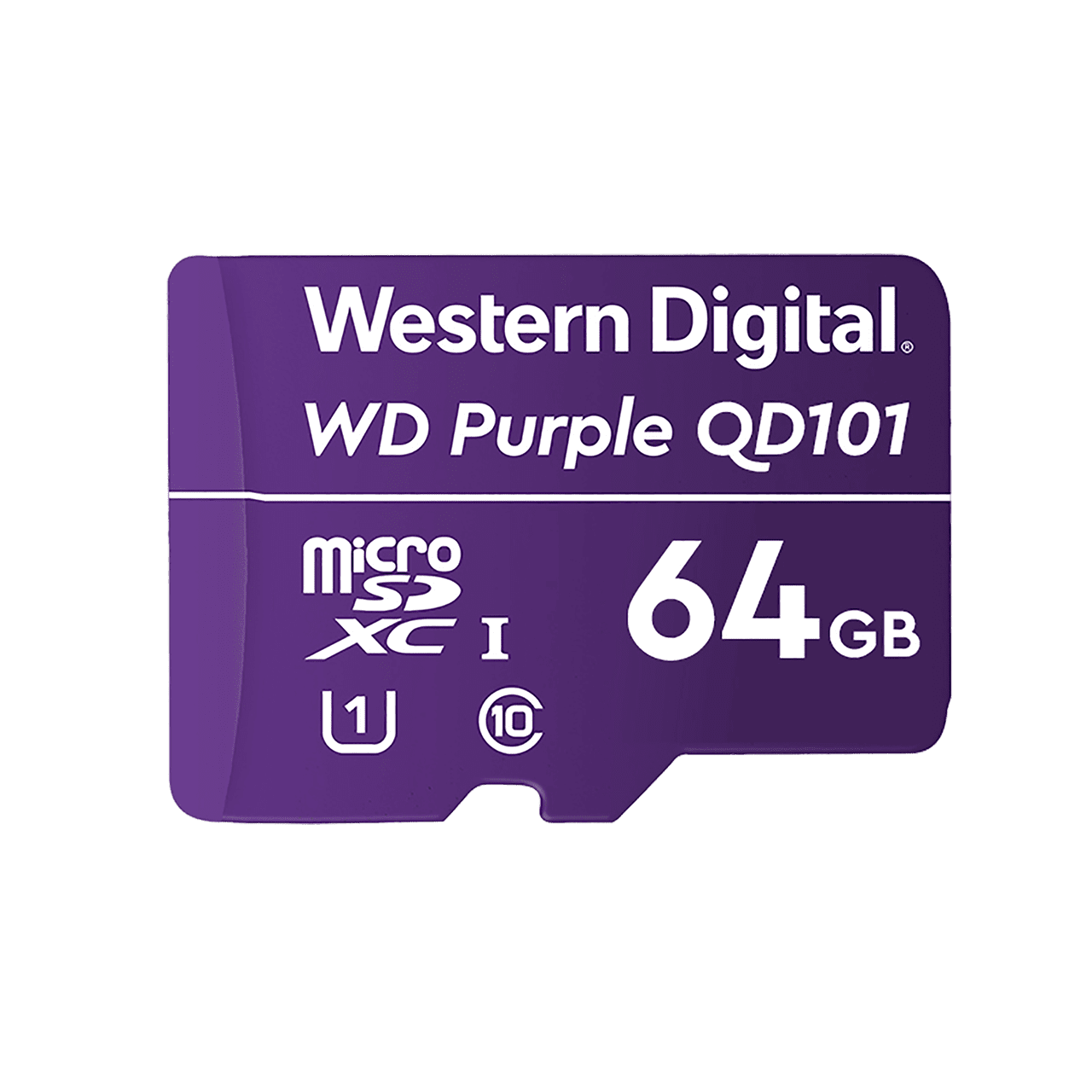 WD Western Digital Purple 64GB microSD Surveillance SC QD101