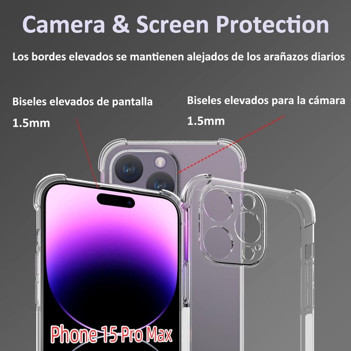 iPhone 17 Pro Max BLACKTECH Hard Protective - Clear