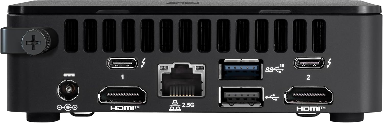 ASUS NUC 13 Pro Slim Kit RNUC13ANKI300000I (Intel Core i3 1315U Processor, Graphics, WiFi 6E, No Operating System, No Power Cord)
