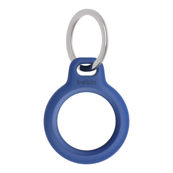 Belkin Secure Holder with Key Ring for AirTag - Blue F8W973BTBLU
