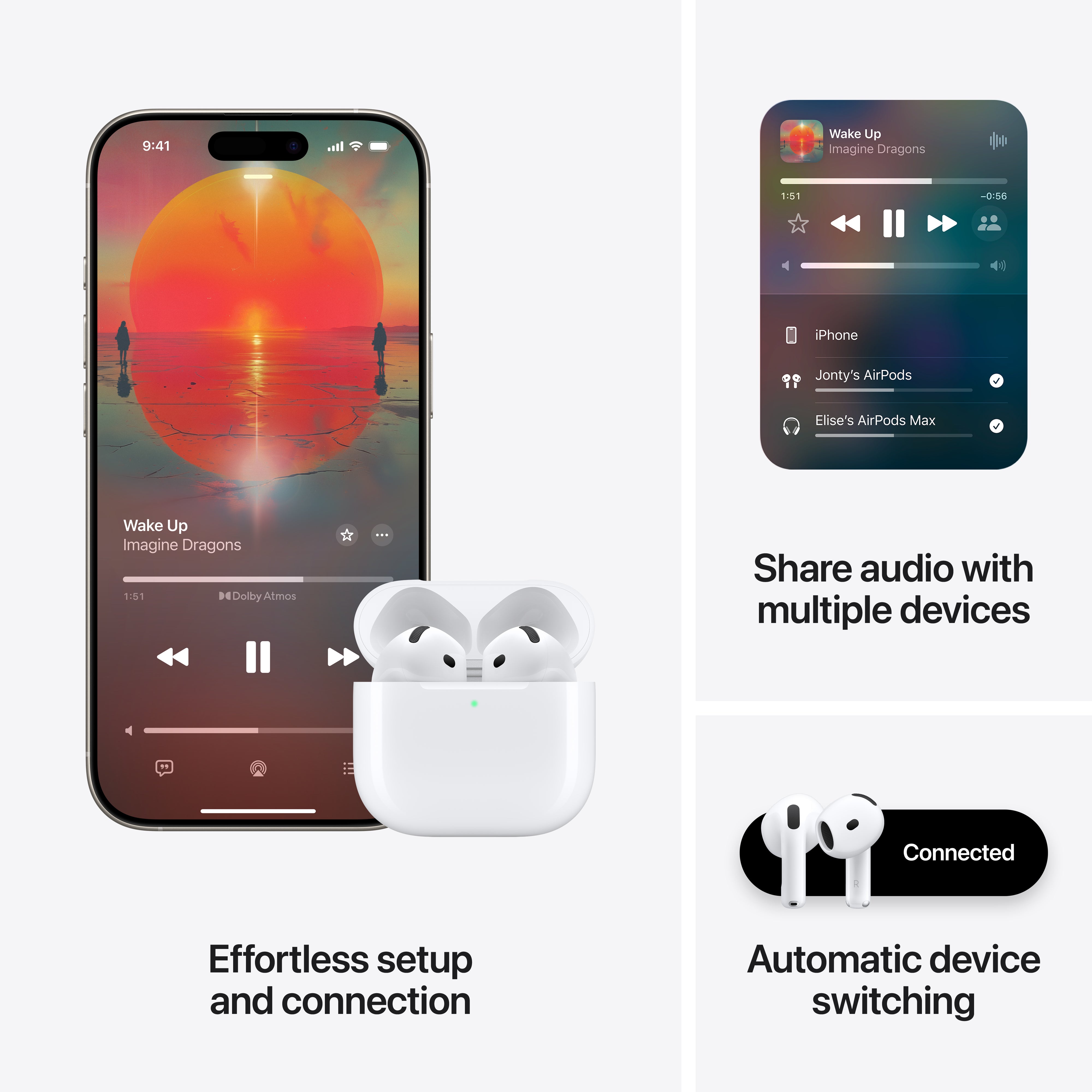 Airpods 4 with Active Noise Cancellation MXP93ZA/A