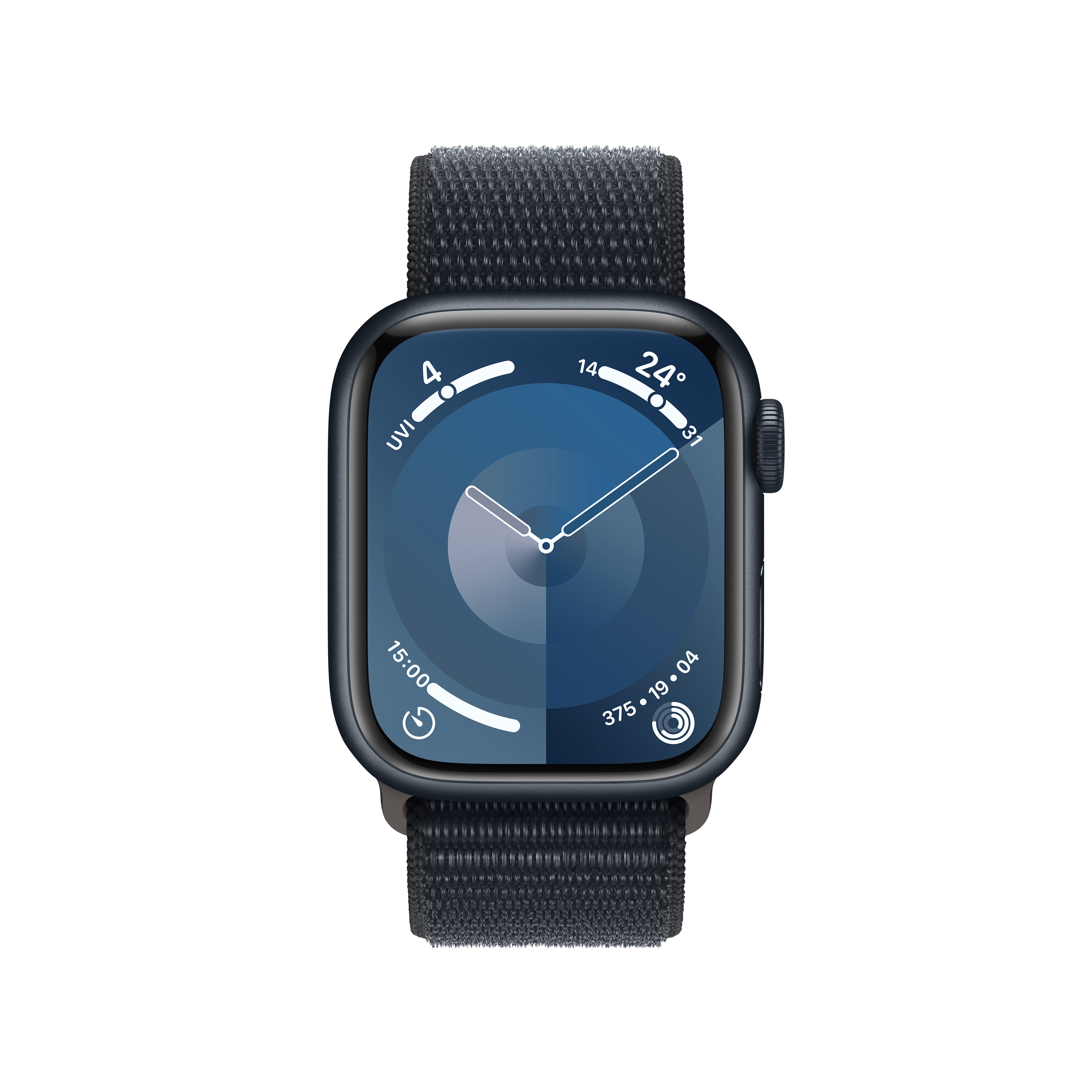 Watch Series 9 GPS - 41mm Midnight Aluminium Case with Midnight Sport Loop - MR8Y3ZP/A
