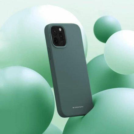 iPhone 17 Pro Max Goospery Mercury Silicone Case - Green