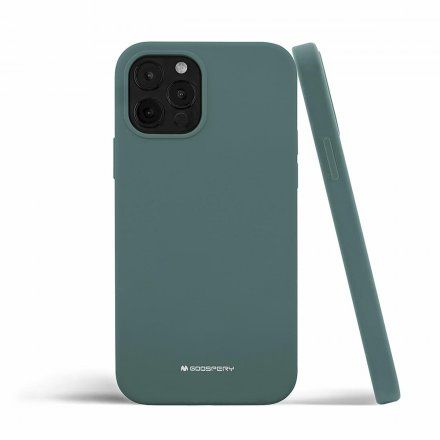 iPhone 17 Pro Max Goospery Mercury Silicone Case - Green