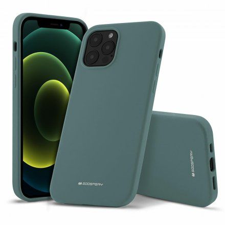 iPhone 17 Pro Max Goospery Mercury Silicone Case - Green