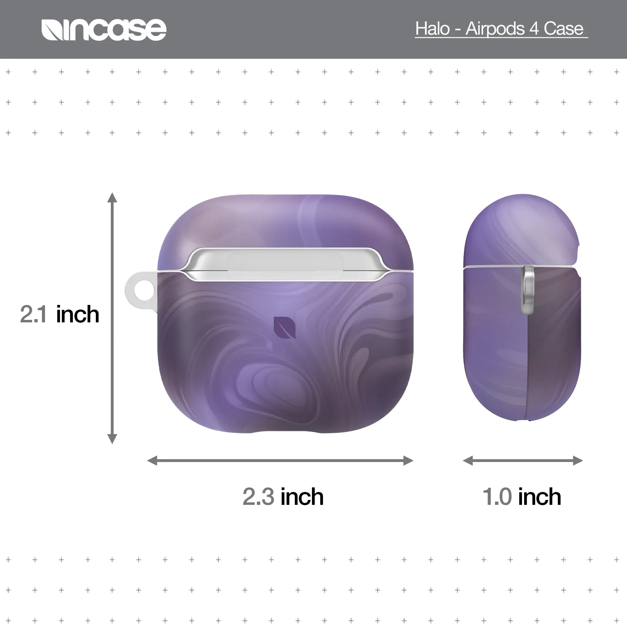 Incase Halo Case for AirPods 4 – Oil Slick Lilac – product image 3