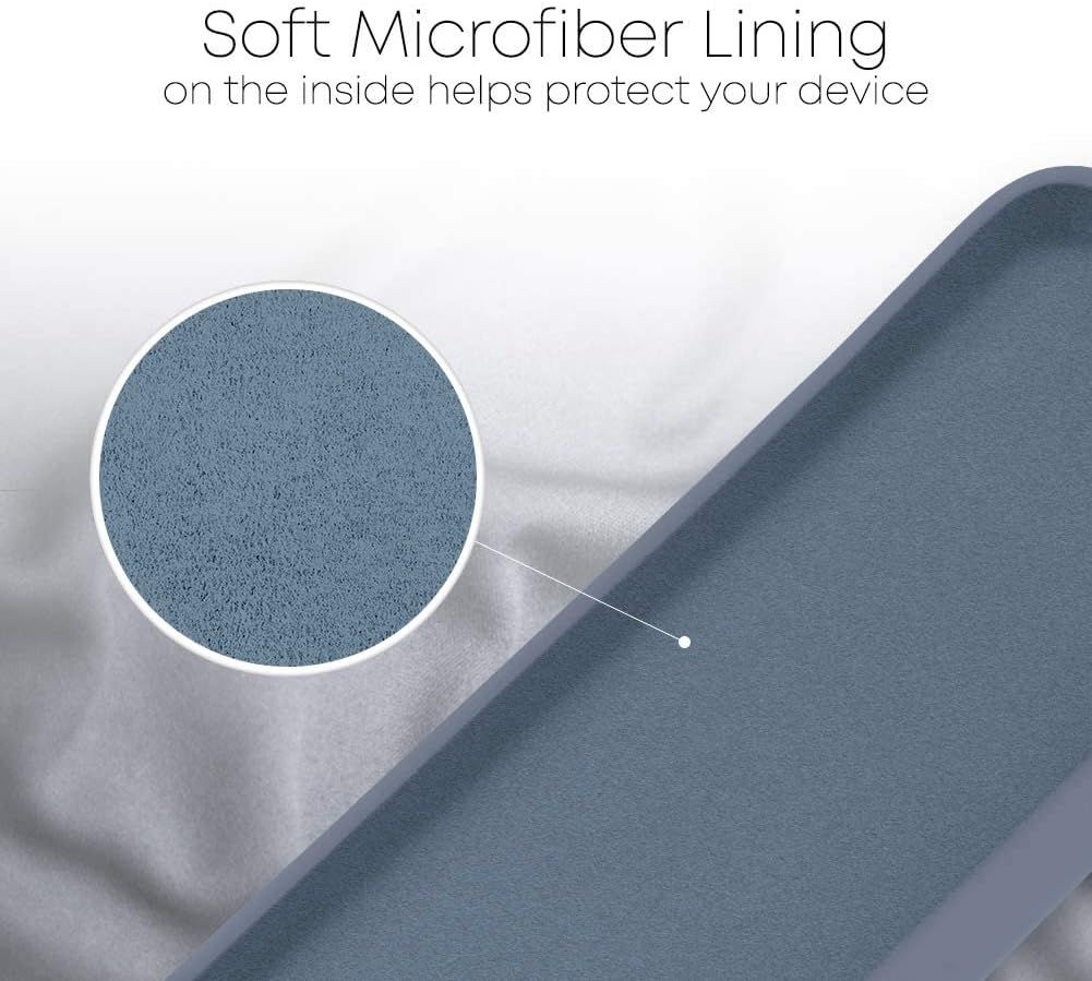 iPhone 17 Pro Max Goospery Mercury Silicone Case - Lavender Grey