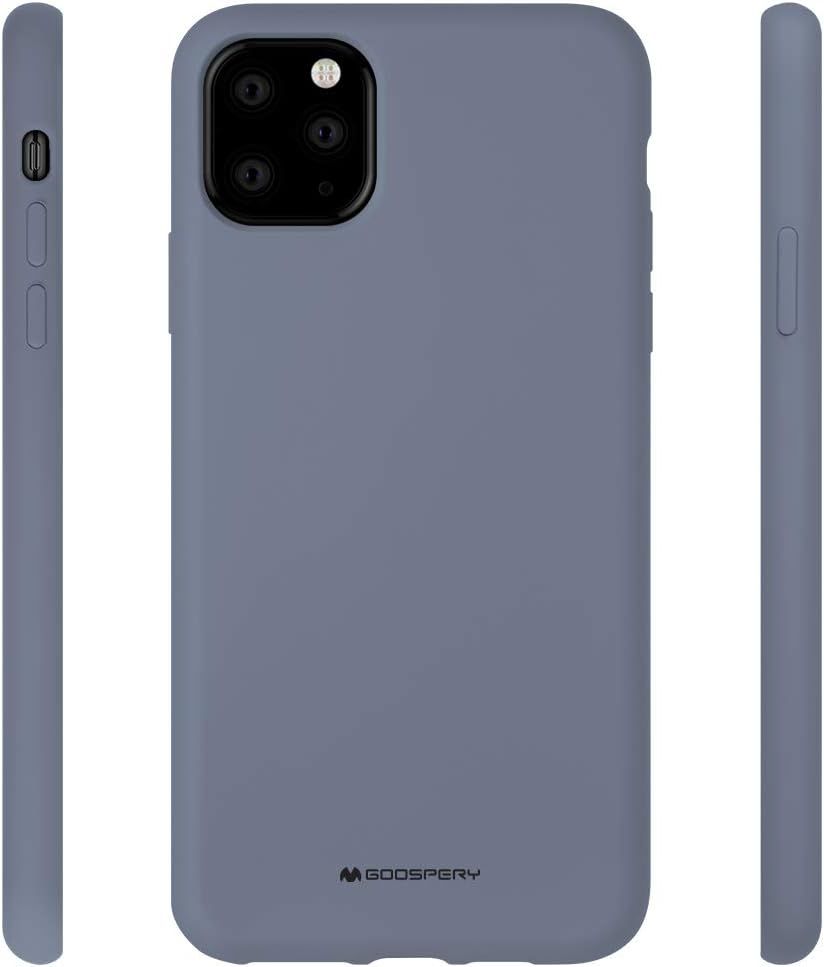 iPhone 17 Pro Max Goospery Mercury Silicone Case - Lavender Grey