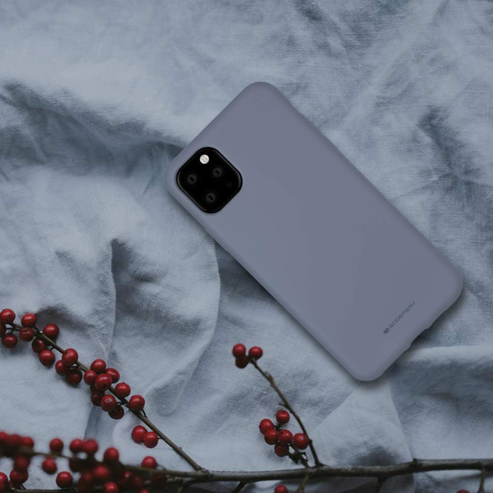 iPhone 17 Pro Max Goospery Mercury Silicone Case - Lavender Grey
