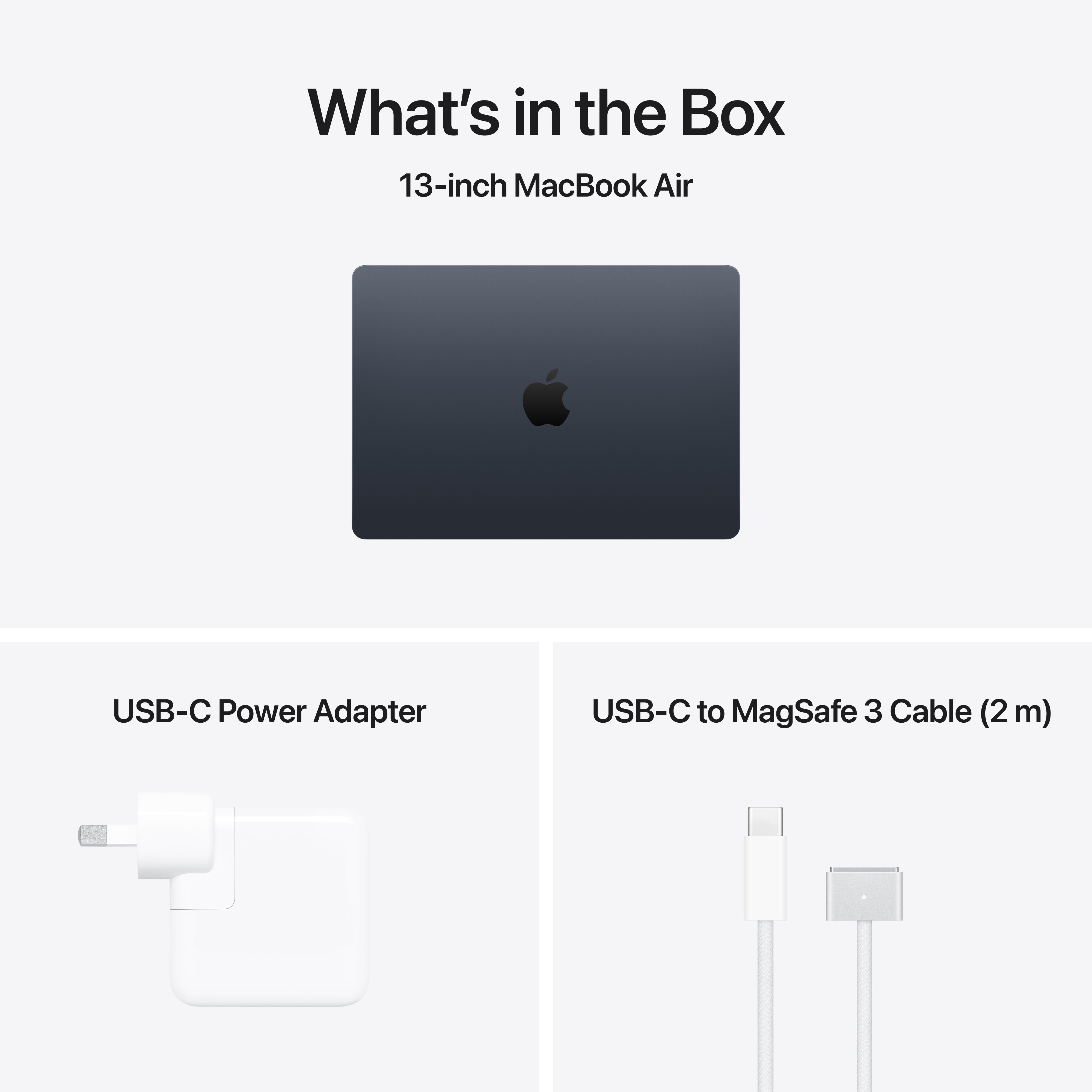 MacBook Air 13.6in - Midnight - M5 (10C CPU / 10C GPU) - 16GB - 1TB SSD