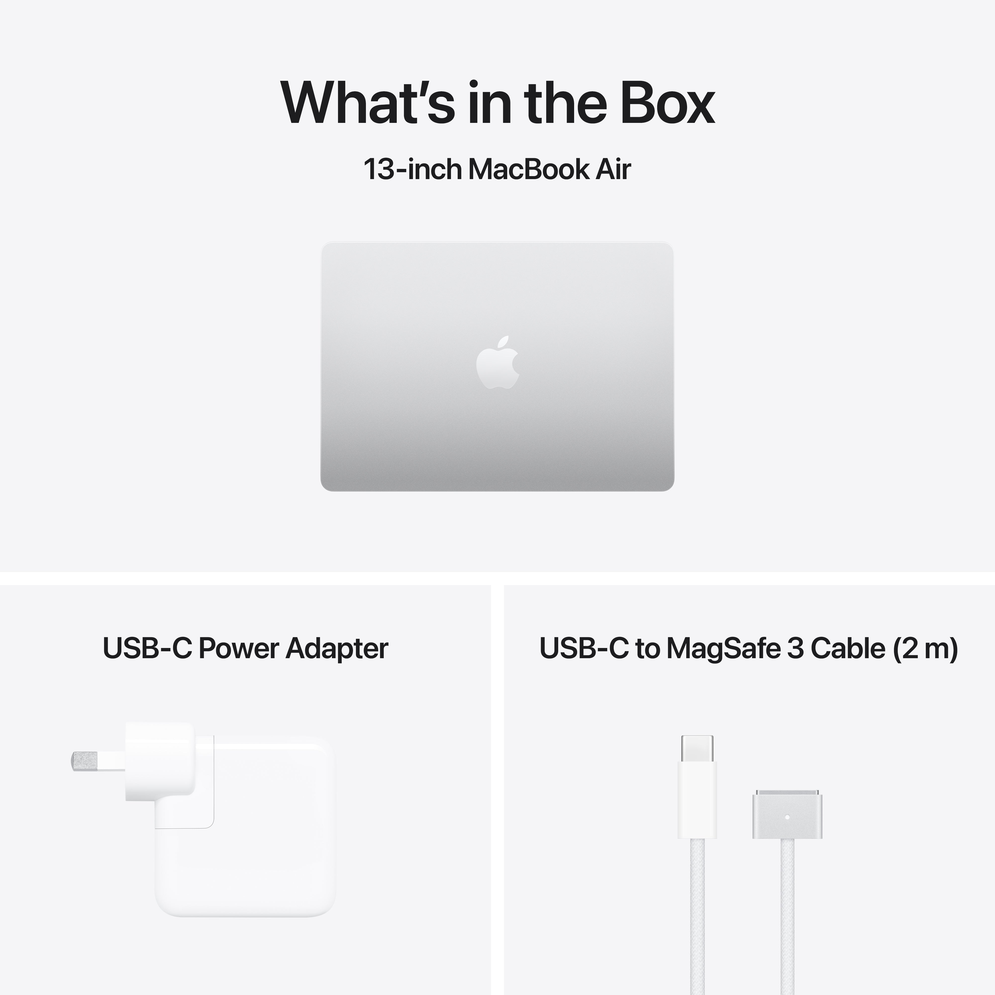 MacBook Air 13.6in - Silver - M5 (10C CPU / 10C GPU) - 16GB - 1TB SSD