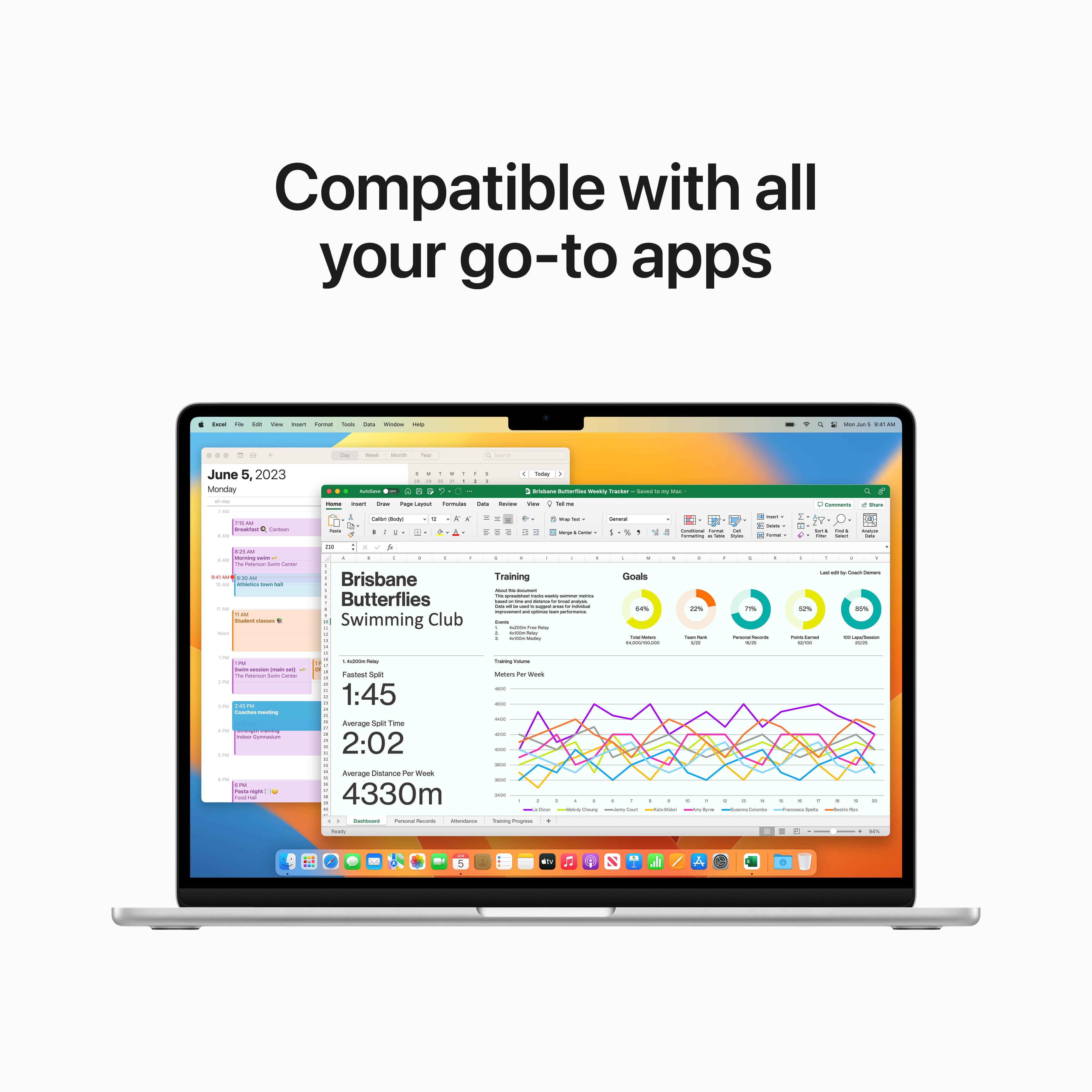 MacBook Air 15.3in - Silver - M2 (8-core CPU / 10-core GPU) - 8GB - 512GB SSD