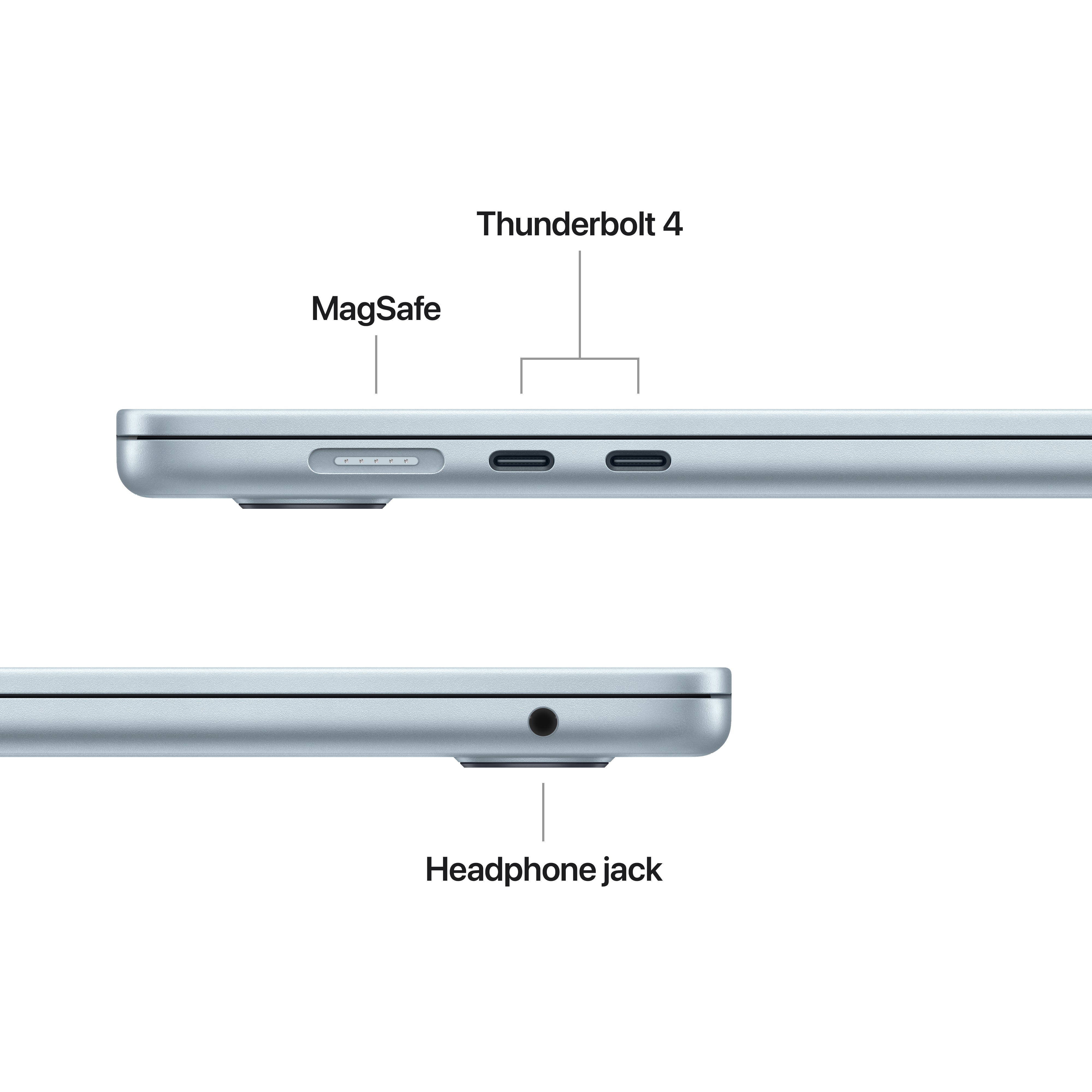 MacBook Air 15.3in - Sky Blue - M5 (10C CPU / 10C GPU) - 16GB - 1TB SSD