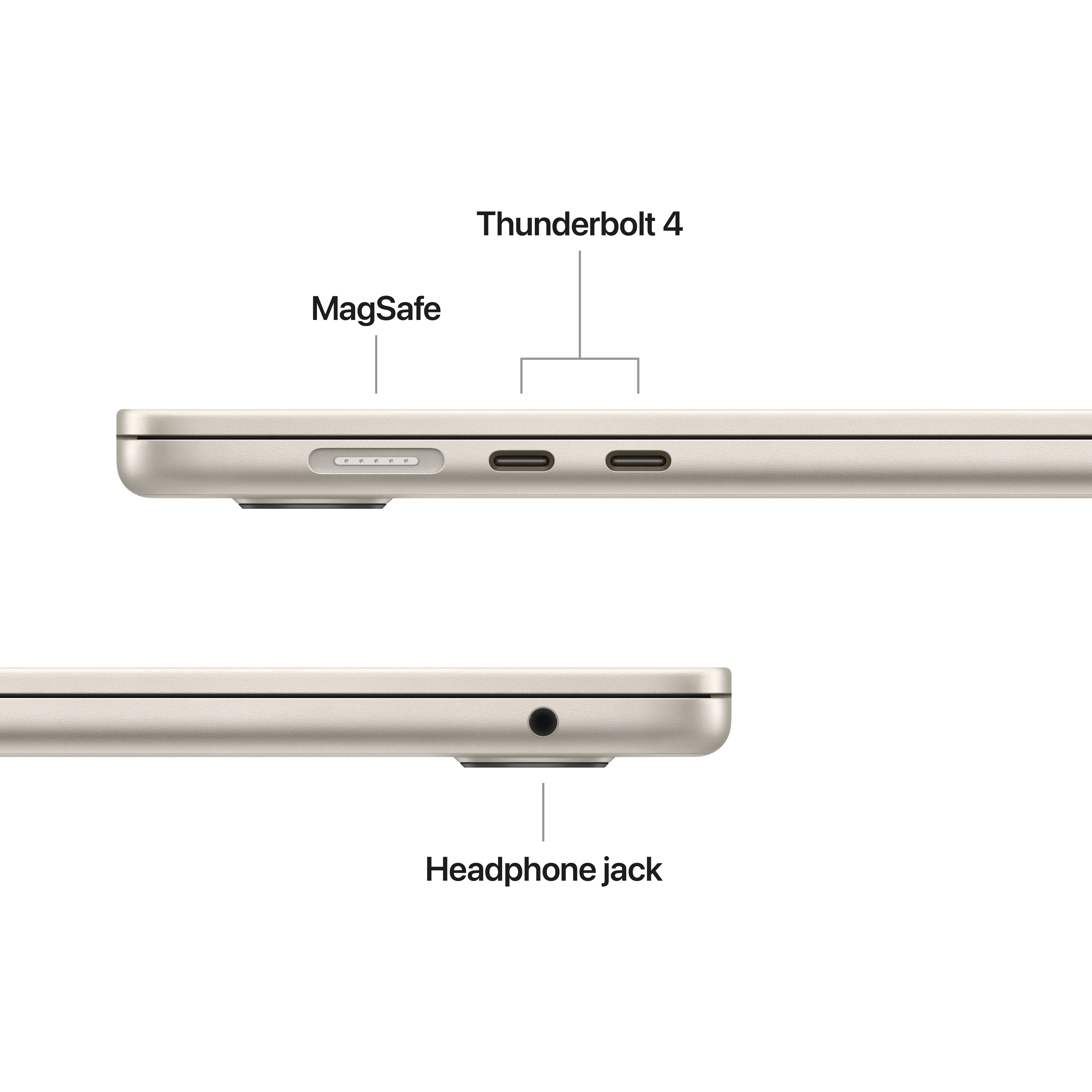 MacBook Air 15.3in - Starlight - M5 (10C CPU / 10C GPU) - 16GB - 1TB SSD
