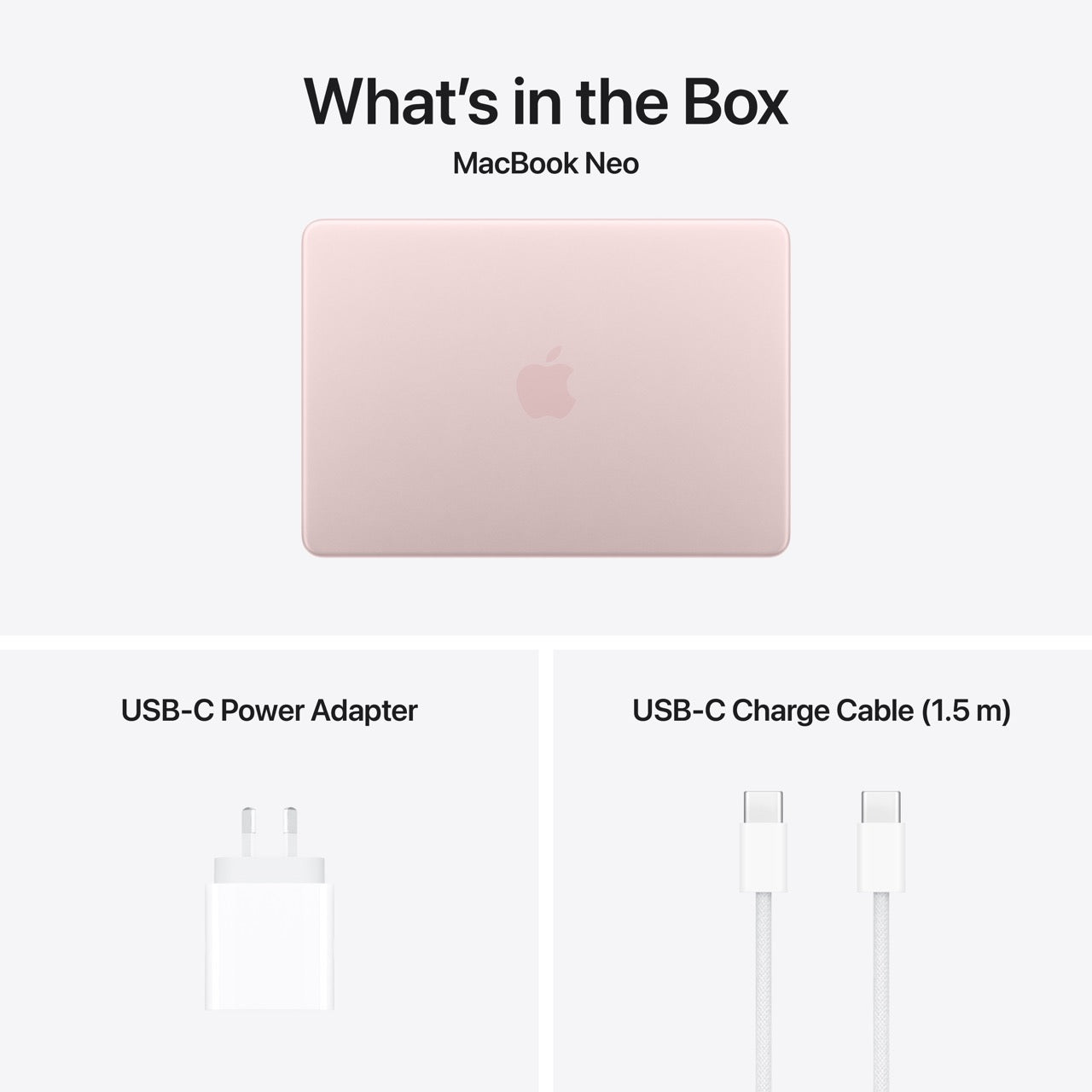 MacBook Neo 13in - Blush - A18 Pro - 8GB unified memory - 512GB SSD - Magic Keyboard with TouchID (EN)
