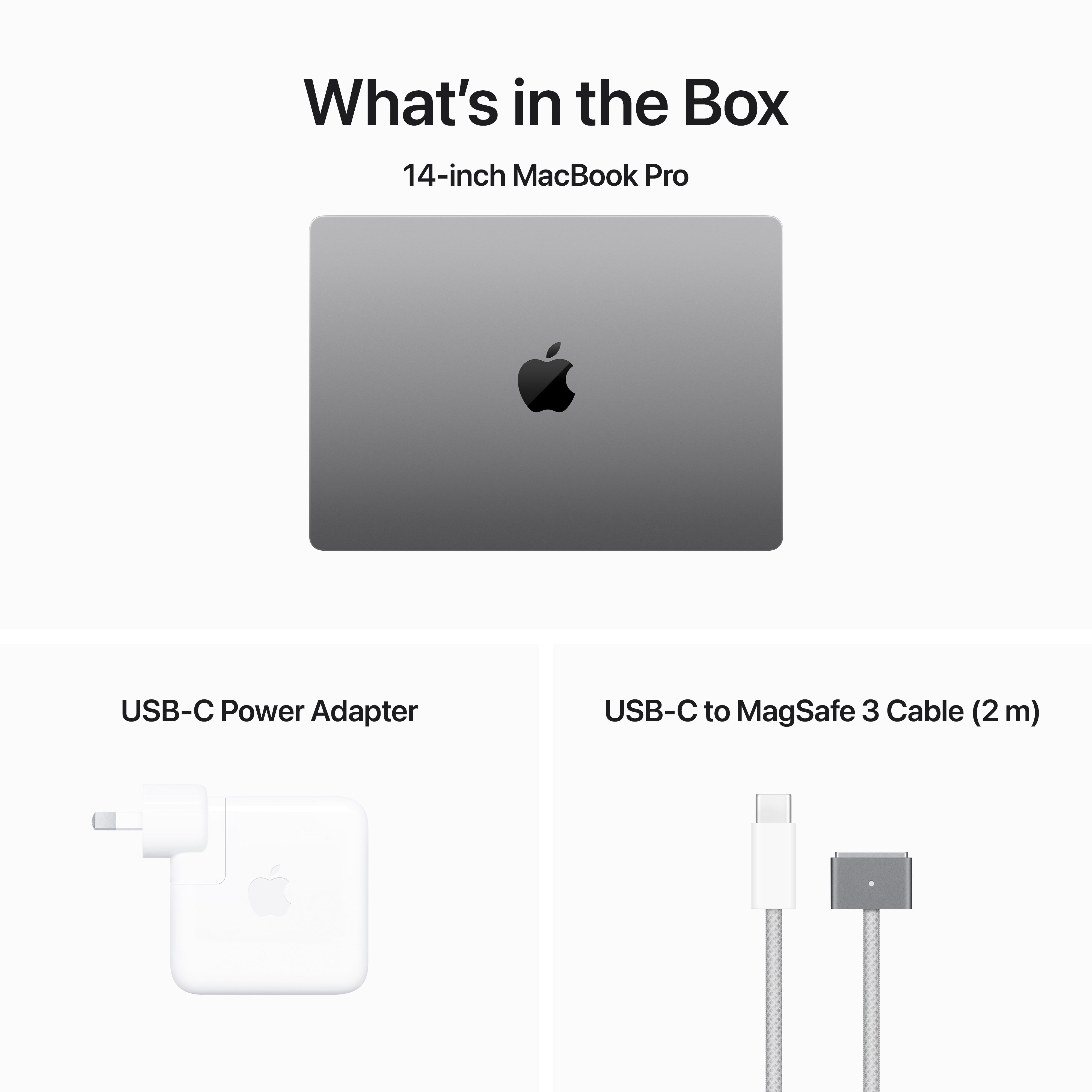 14-inch MacBook Pro: Apple M3 Pro chip with 11C CPU and 14C GPU, 512GB SSD - Space Black