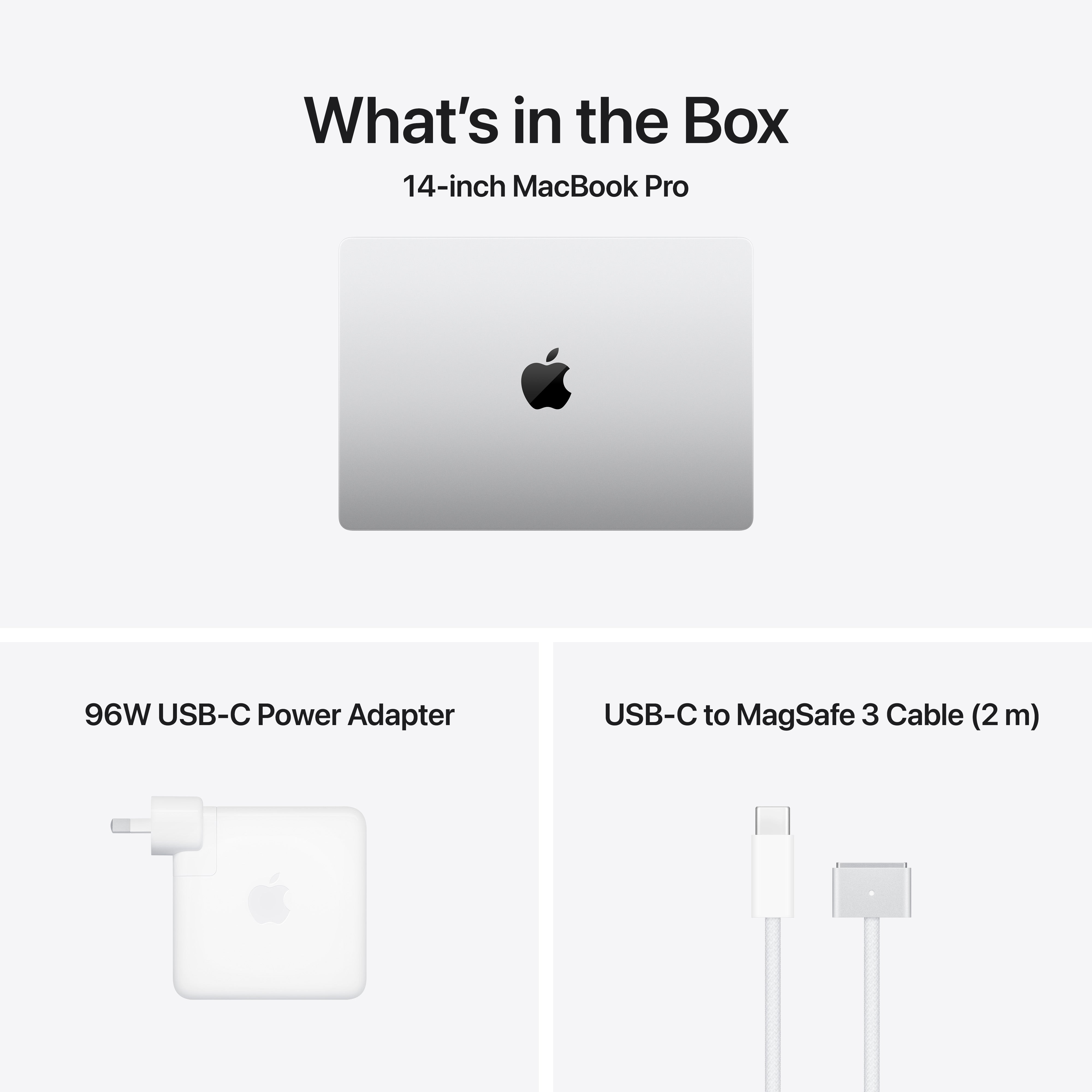 MacBook Pro 14.2in - Silver - M5 Max (18C CPU / 32C GPU) - 36GB - 2TB SSD - 96W