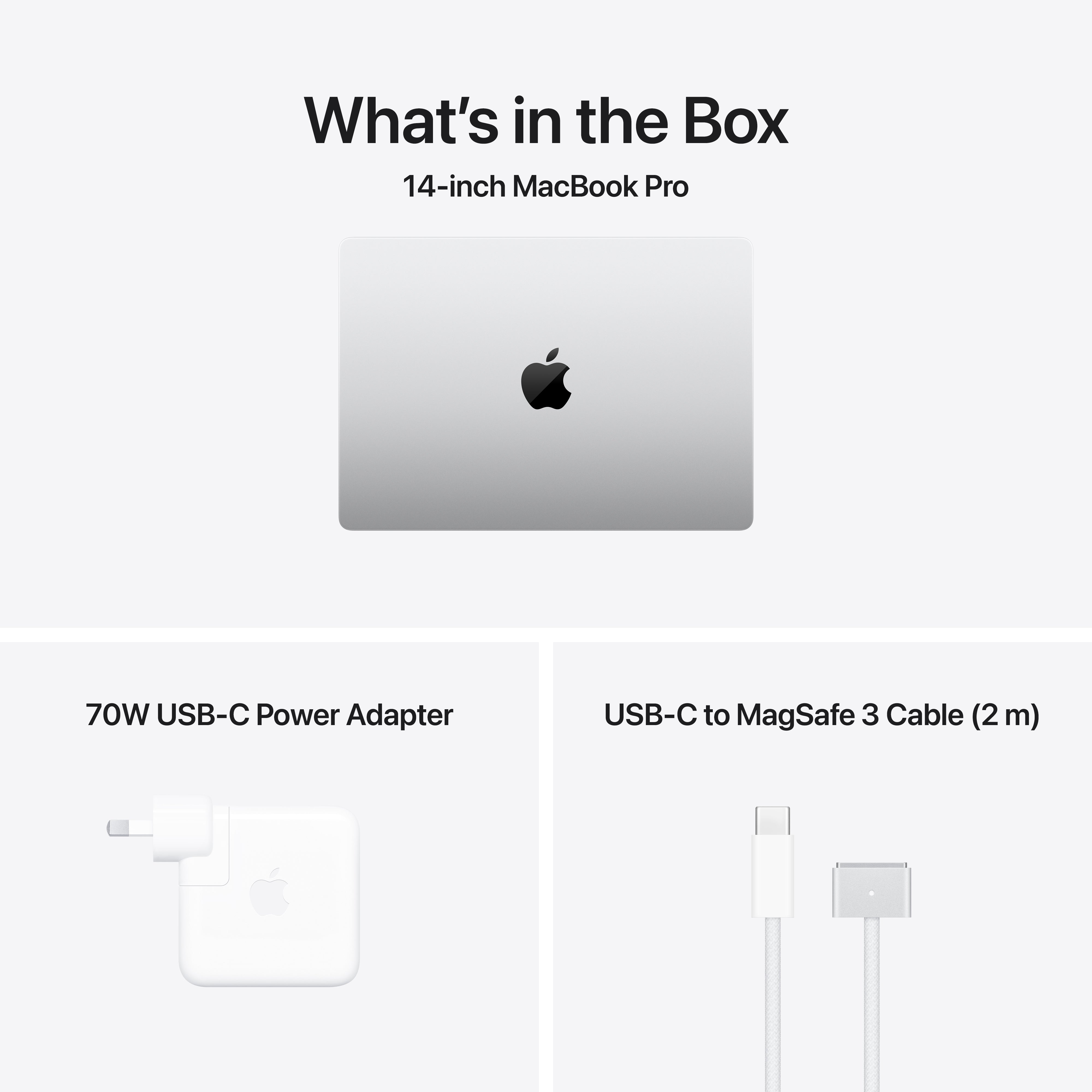MacBook Pro 14.2in - Silver - M5 Pro (15C CPU / 16C GPU) - 24GB - 1TB SSD - 70W