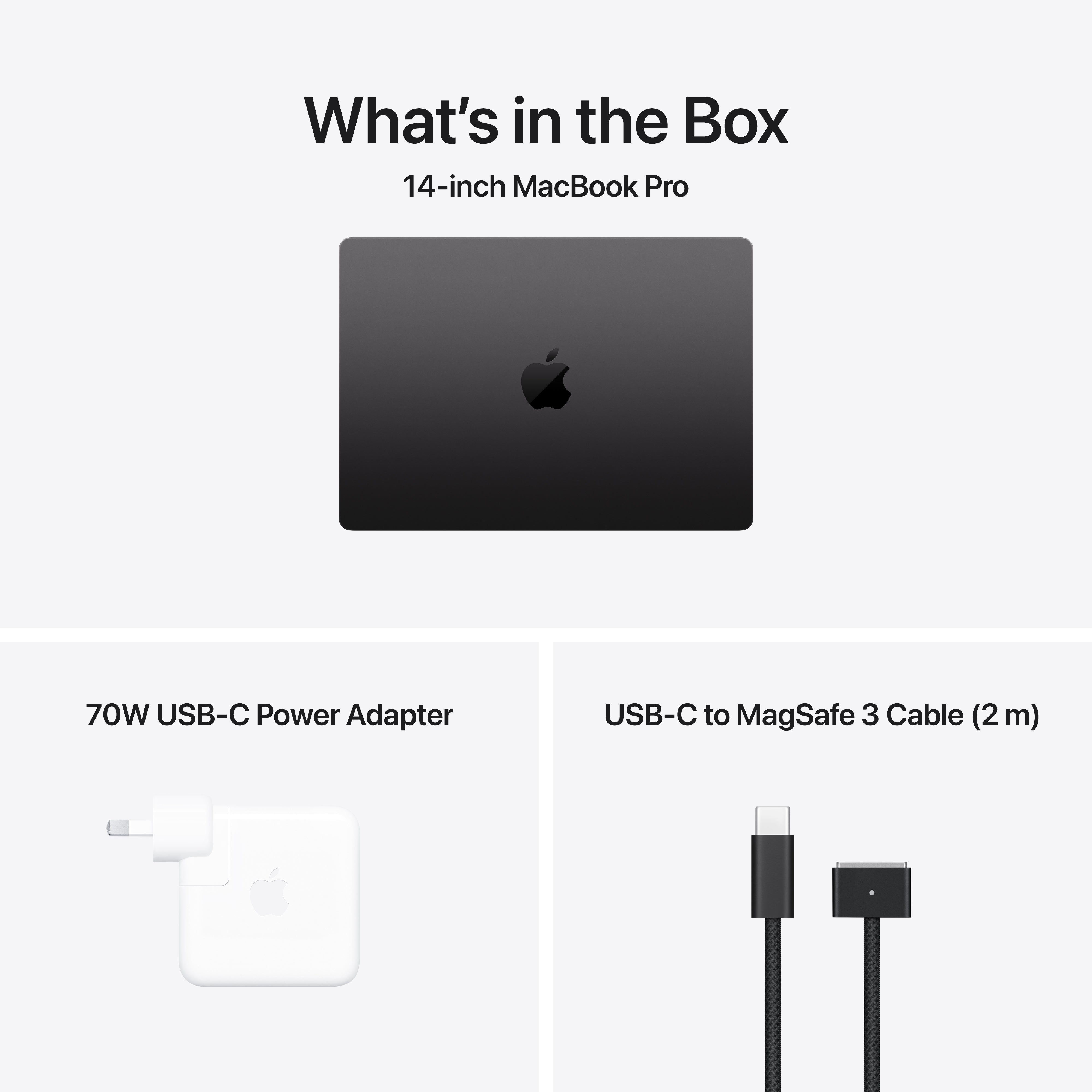 MacBook Pro 14.2in - Space Black - M5 Pro (15C CPU / 16C GPU) - 24GB - 1TB SSD - 70W