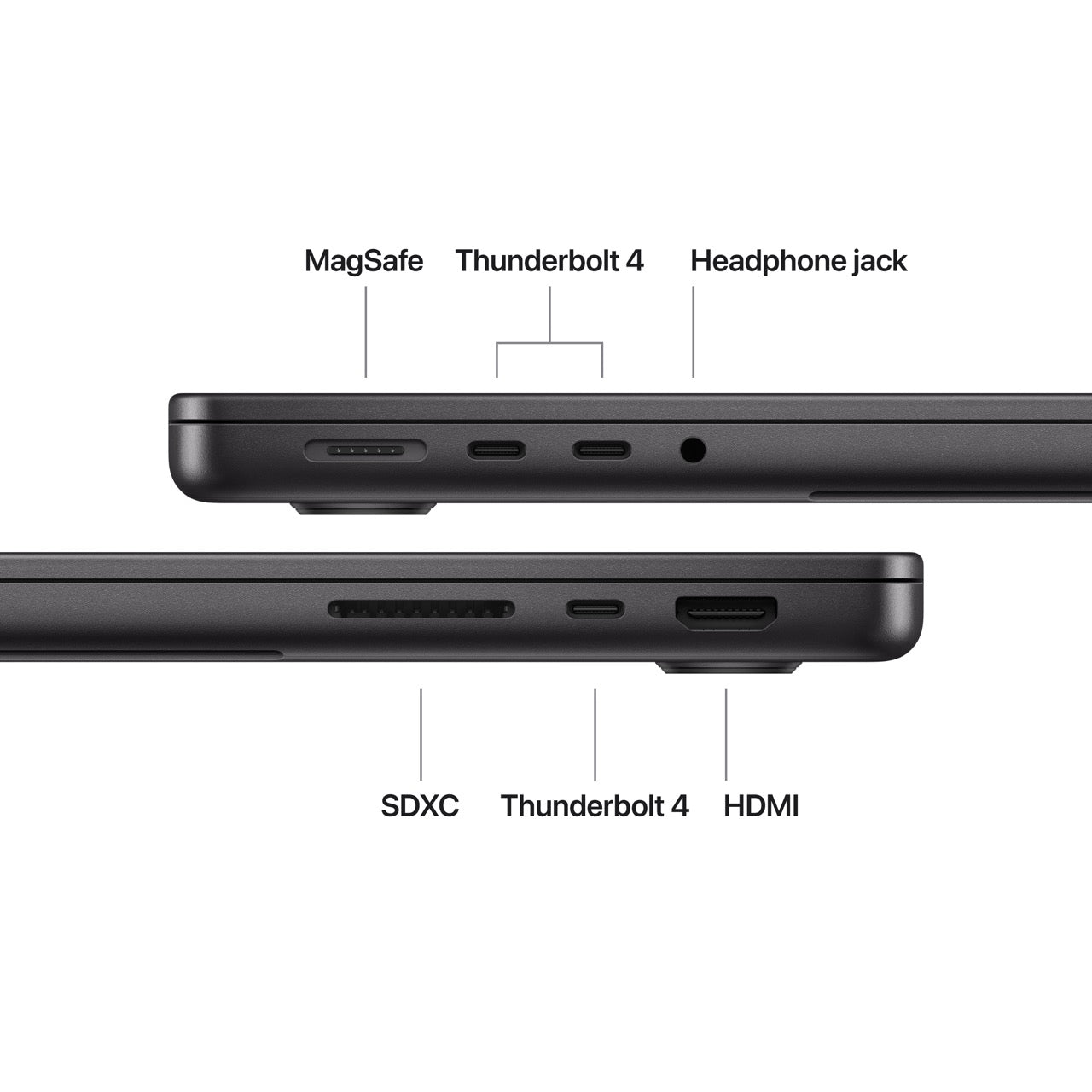 MacBook Pro 14.2in - Space Black - M5 (10C CPU / 10C GPU) - 24GB - 1TB SSD - 70W