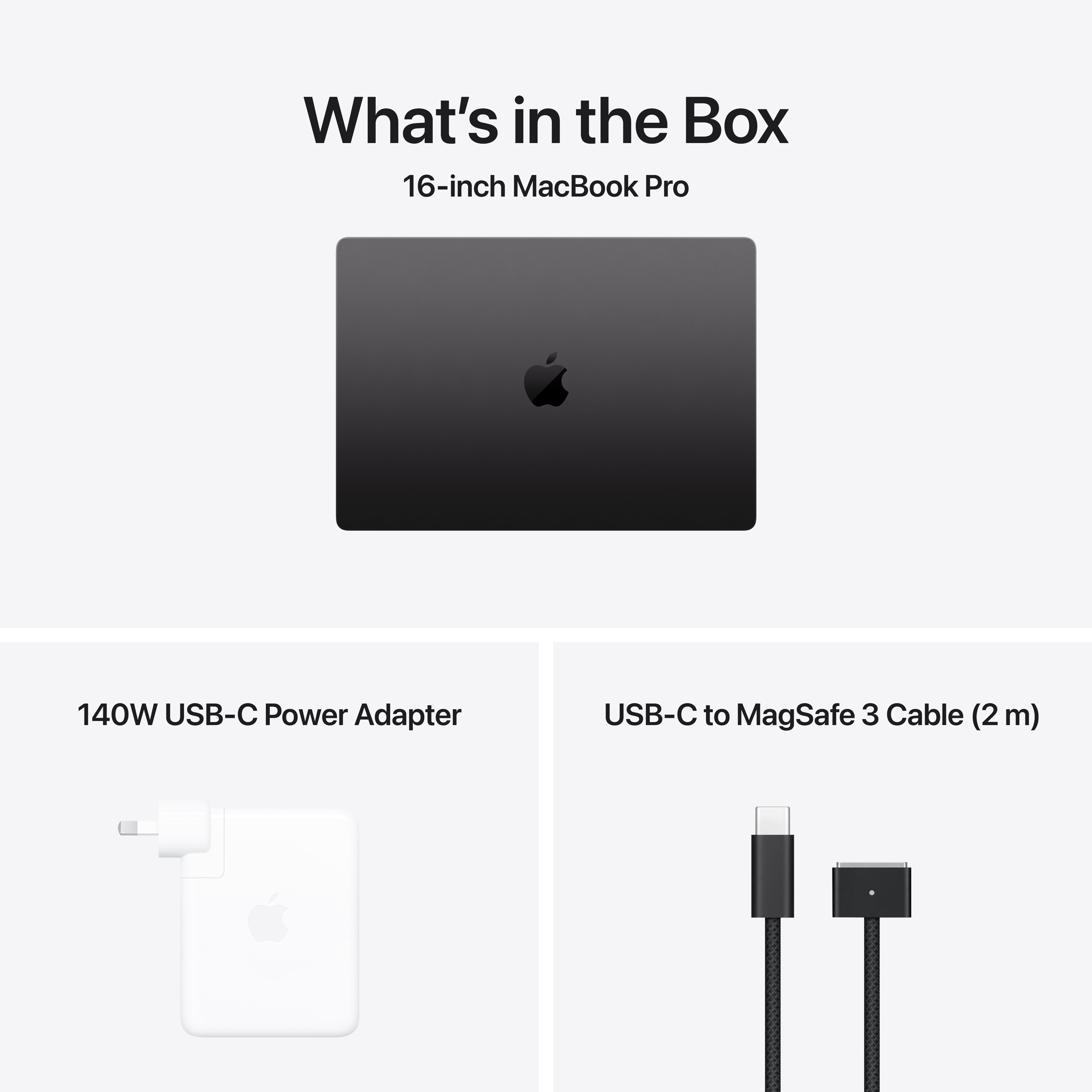 MacBook Pro 16.2in - Space Black - M5 Pro (18C CPU / 20C GPU) - 24GB - 1TB SSD - 140W
