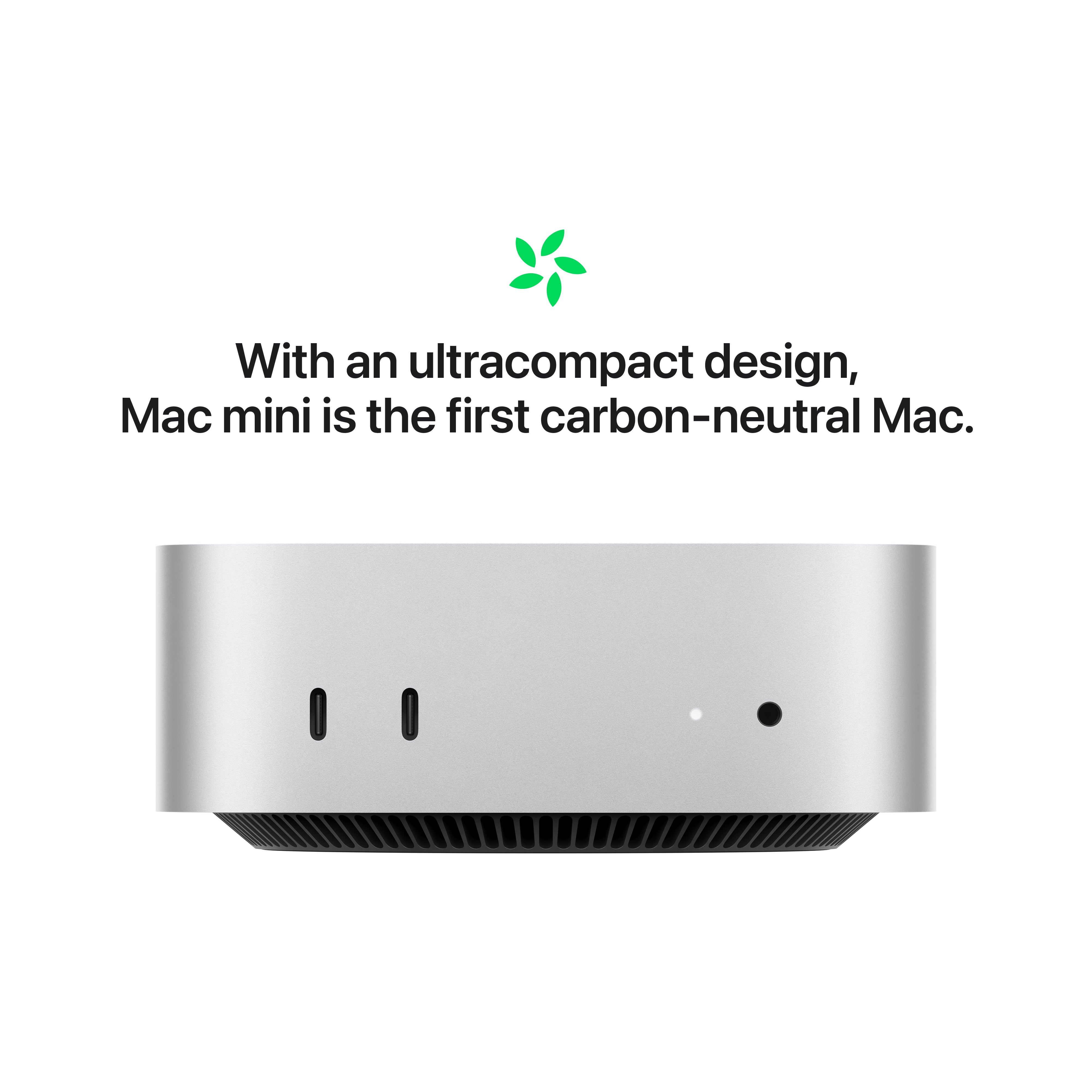Mac Mini - Silver - M4 (10-core CPU / 10-core GPU) - 24GB unified memory - 512GB SSD - (Monitor, Keyboard and Mouse Sold Separately)