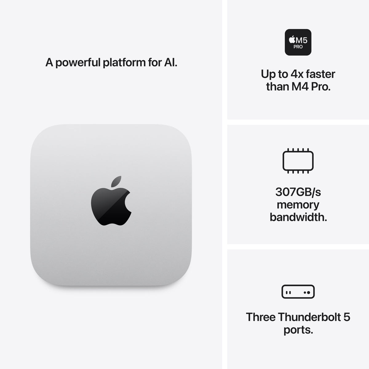 Apple Mac mini M5 Pro 24GB 512GB – MHQN4X/A