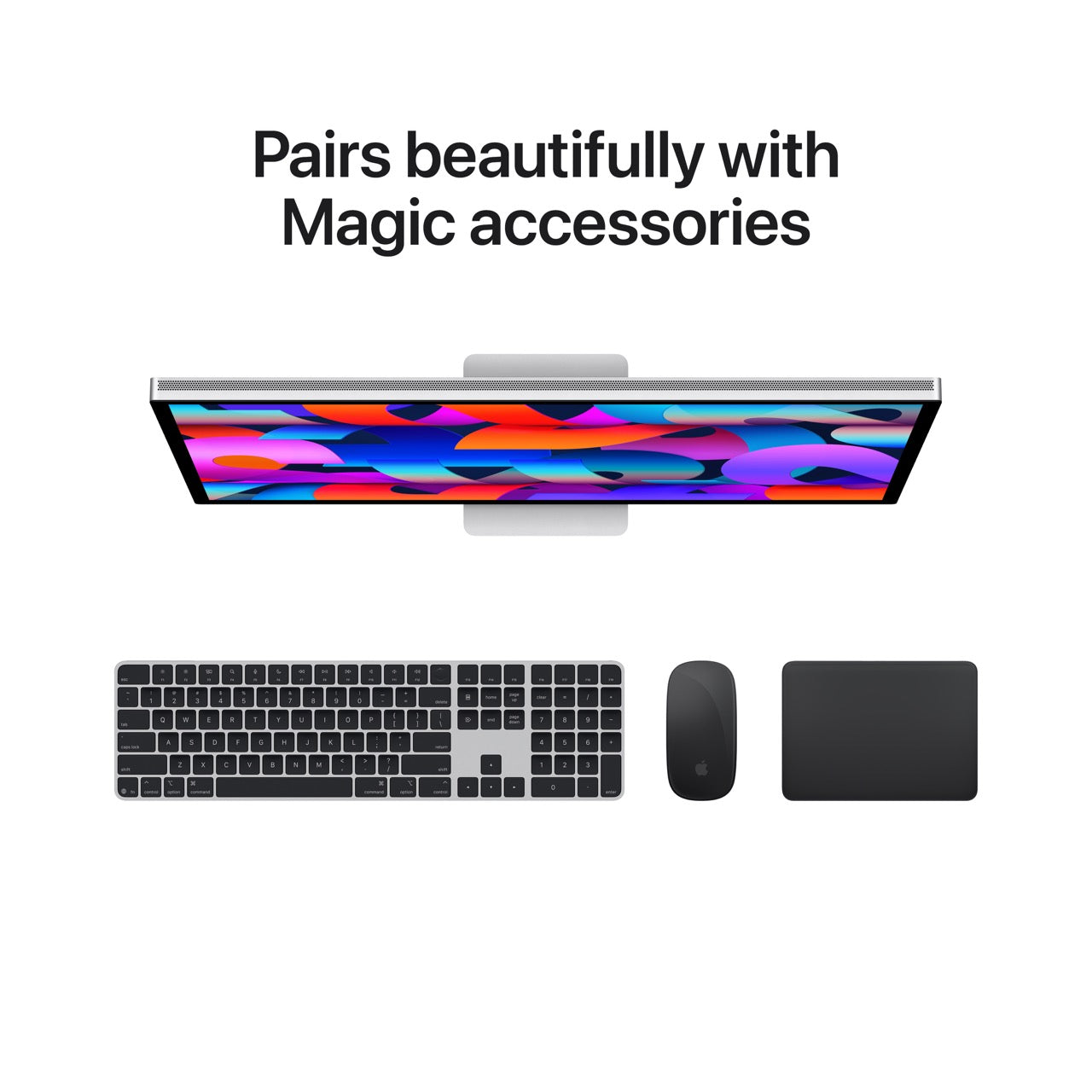 Studio Display - Nano-texture glass - Tilt- and height-adjustable stand