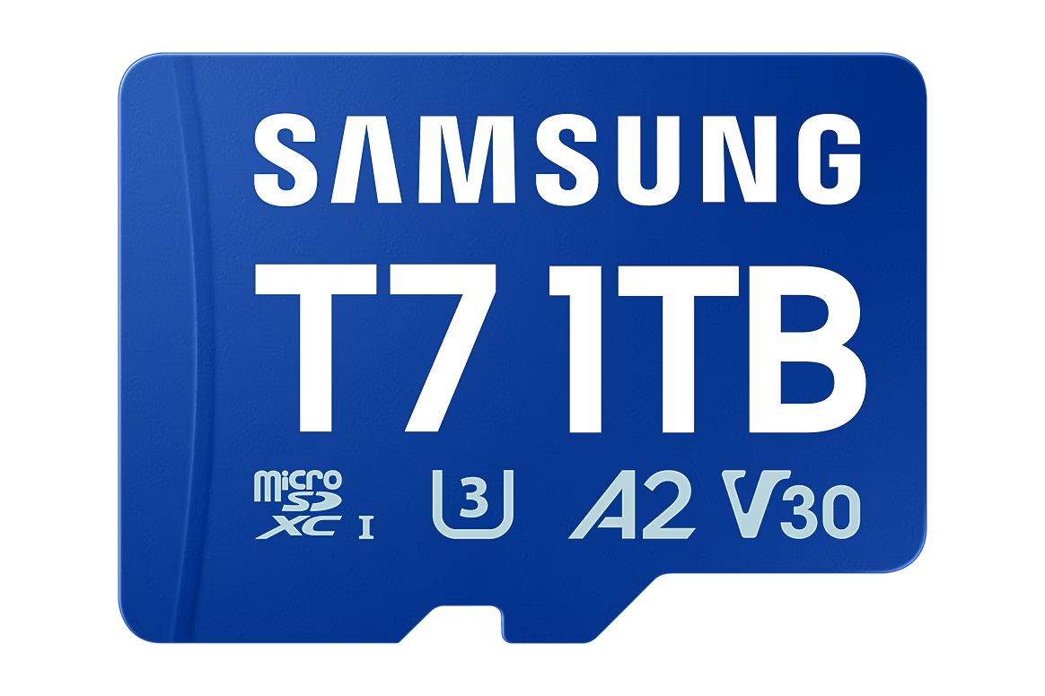 Samsung T7 microSD Card microSDXC™ UHS-I 1 TB