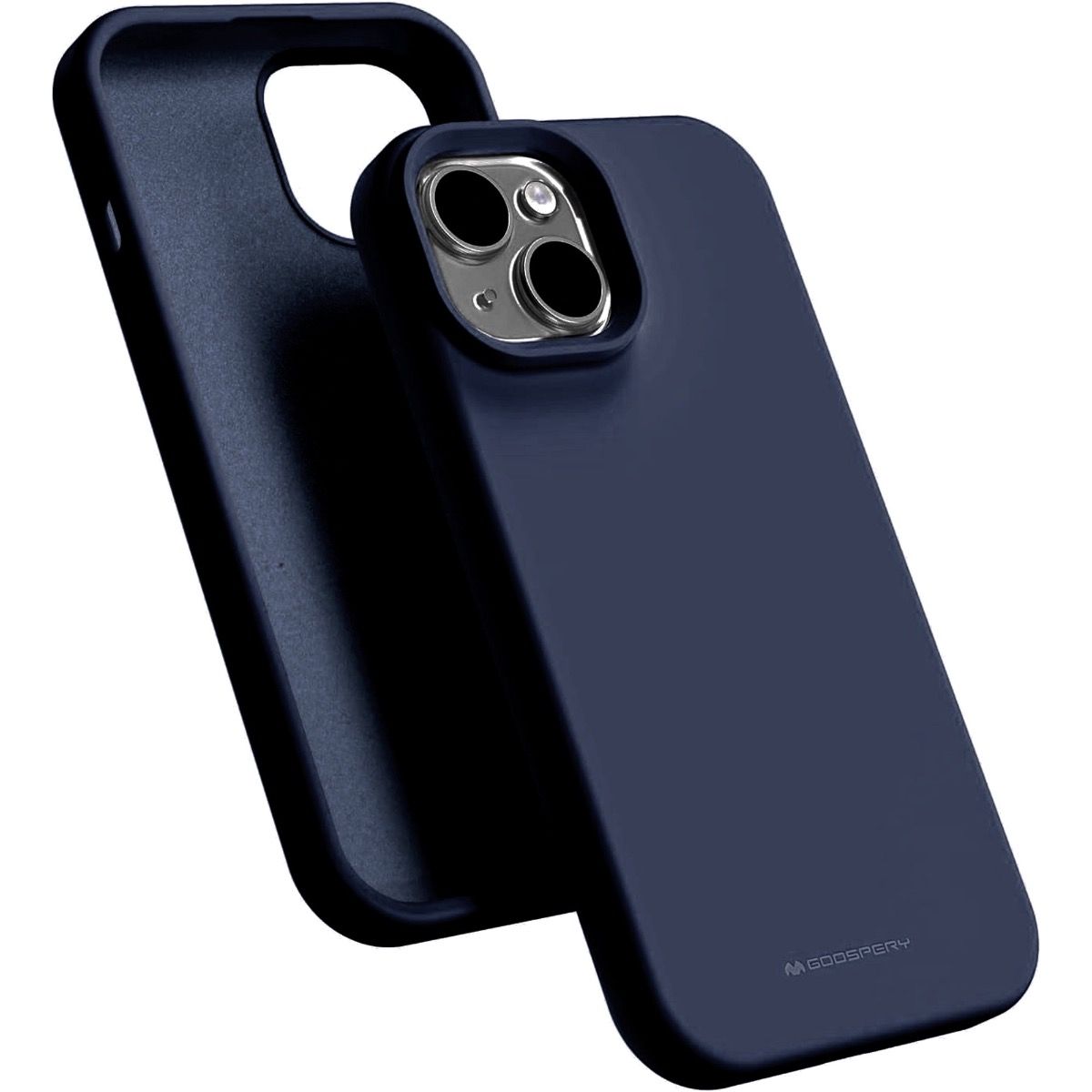 iPhone 17 Pro Max Goospery Mercury Silicone Case - Navy