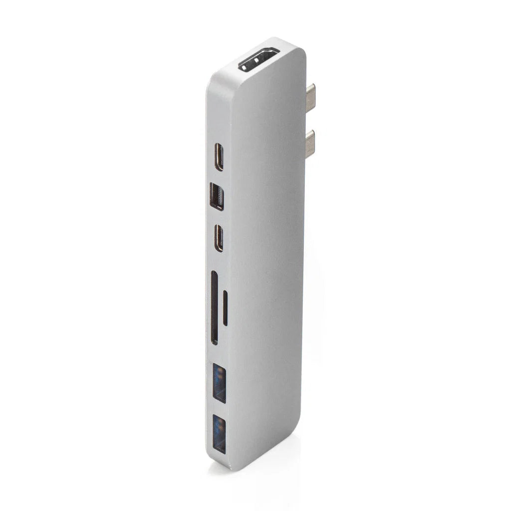 HyperDrive PRO 8-in-2 USB-C Hub - Grey GN28D-SILVER
