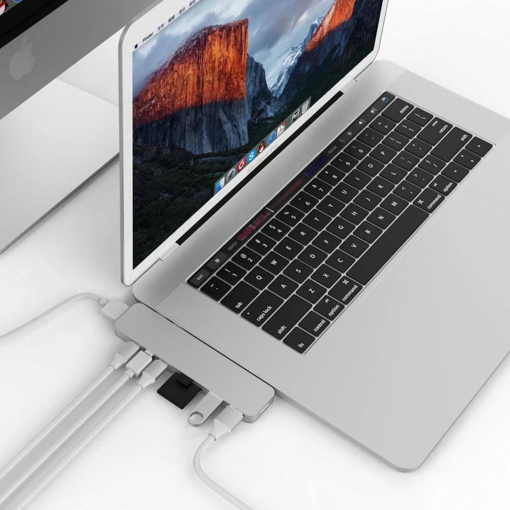 HyperDrive PRO 8-in-2 USB-C Hub - Grey GN28D-SILVER