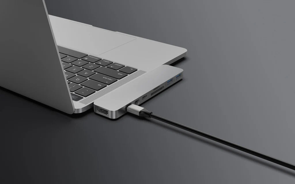 HyperDrive PRO 8-in-2 USB-C Hub - Grey GN28D-SILVER