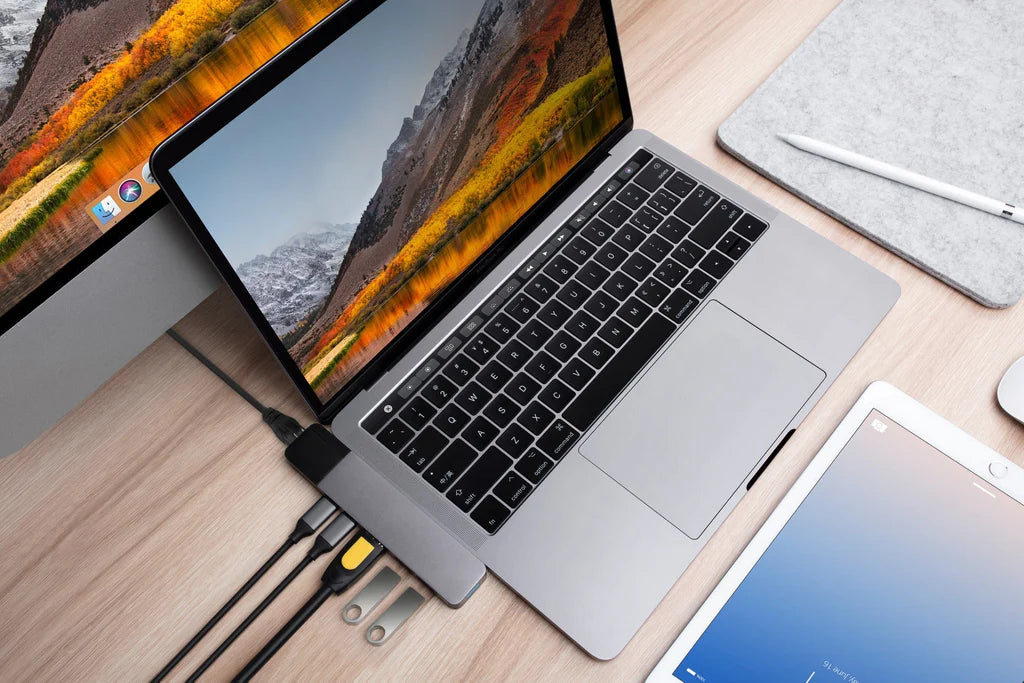 HyperDrive NET 6-in-2 USB-C Hub - Grey - GN28N-GRAY