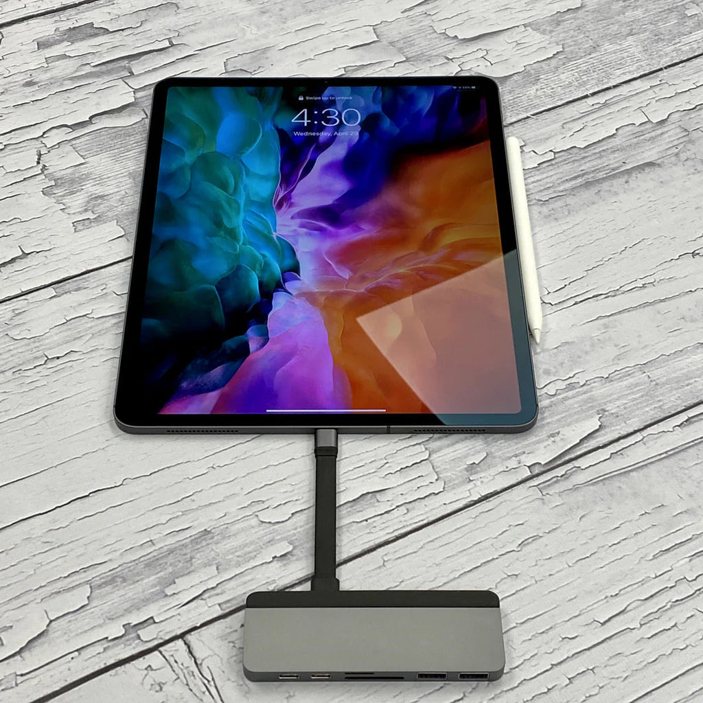HyperDrive DUO 7-in-2 USB-C Hub - Silver HD28C-SILVER